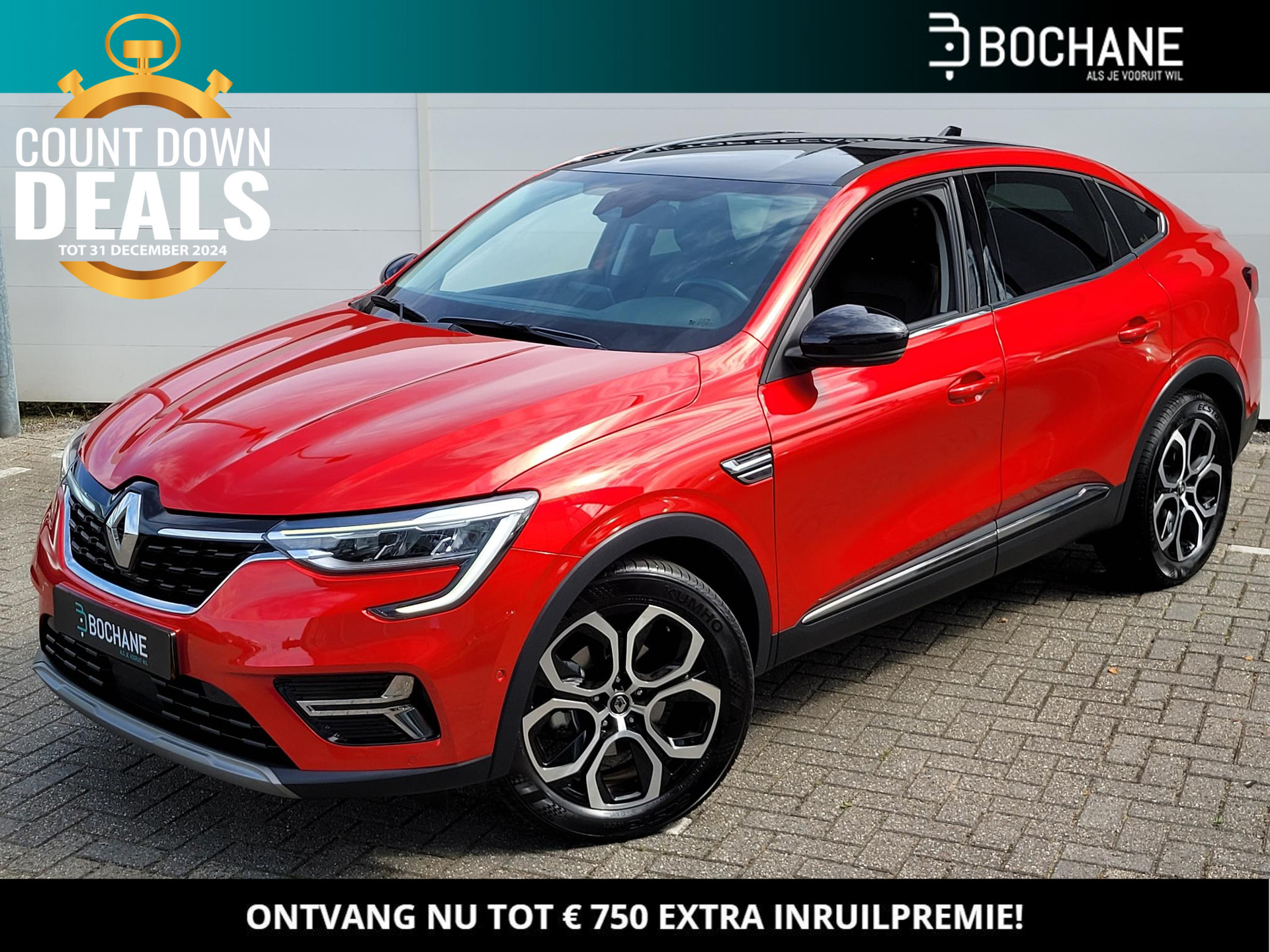 Renault Arkana 1.6 E-Tech Hybrid 145 Intens | Groot Navi | Pack Winter | 1e Eigenaar | Stoelvw + Stuurvw | NL Auto!