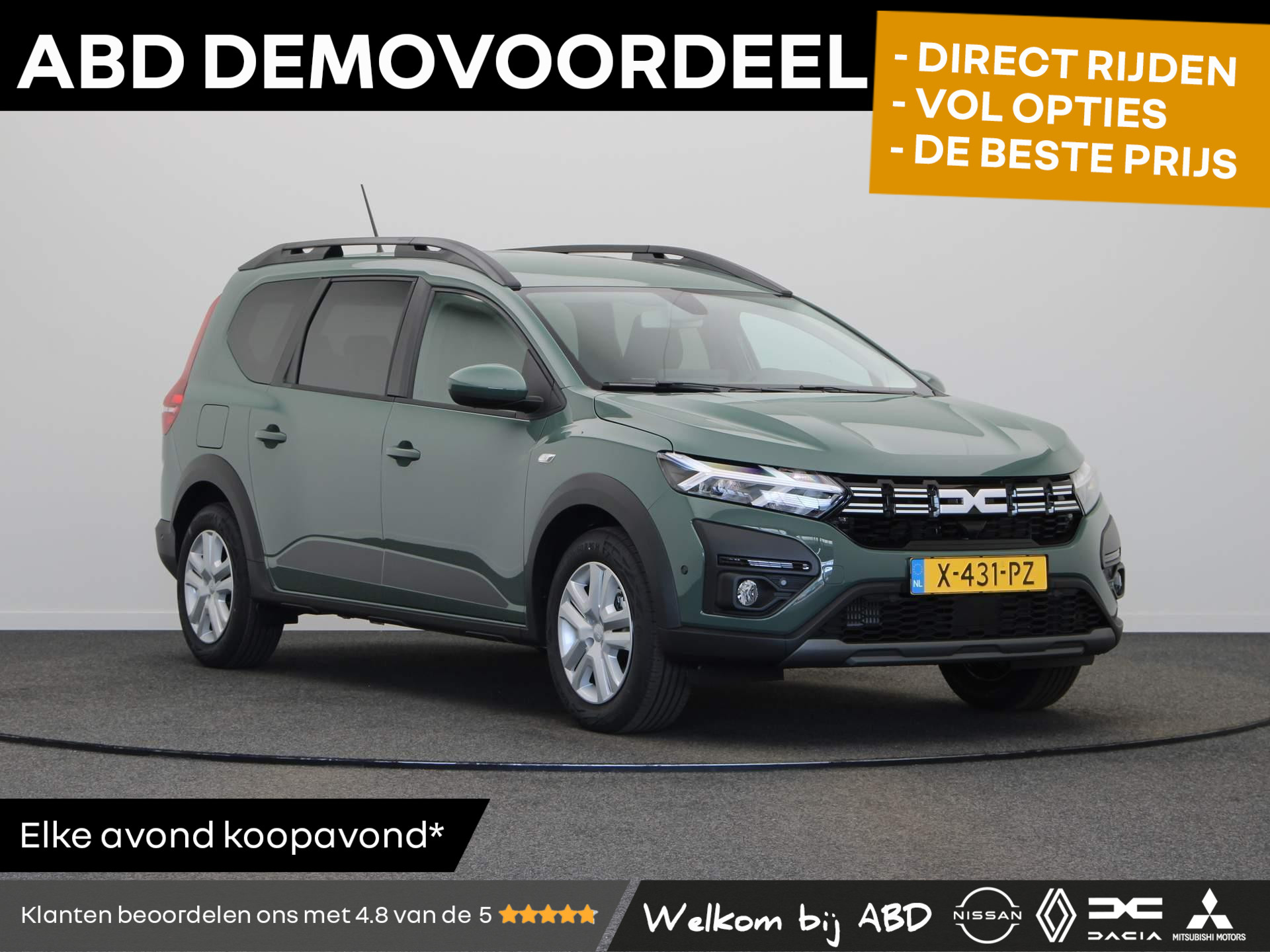 Dacia Jogger TCe 100pk ECO-G Expression 7p. | Achteruitrijcamera | Navigatie | Apple Carplay/Android Auto |