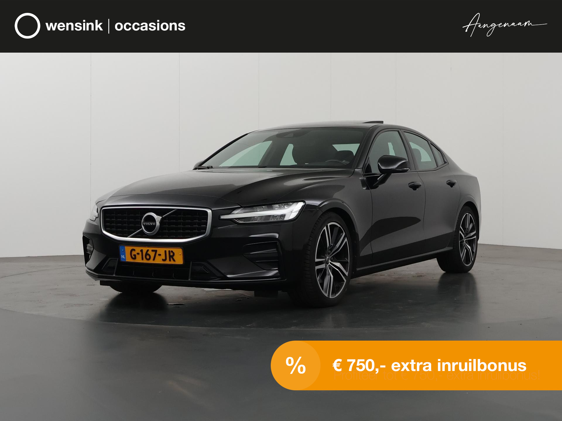 Volvo S60 2.0 T4 R-Design | Navigatie | Panoramadak | Cruise Control adaptief | Dodehoeldetectie|  Keyless go | Stoelverwarming | Parkeercamera | DAB |