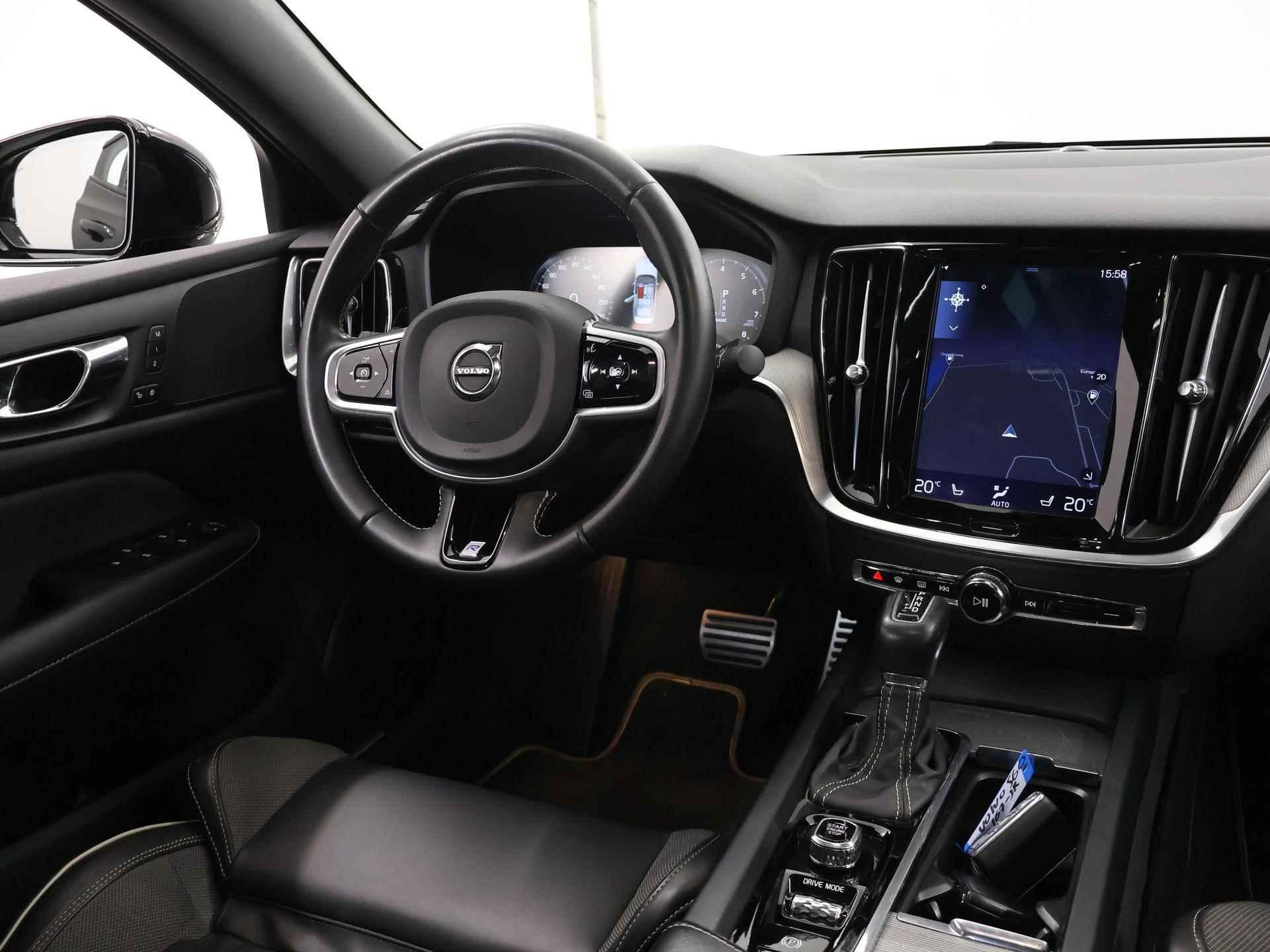 Volvo S60 2.0 T4 R-Design | Navigatie | Panoramadak | Cruise Control adaptief | Dodehoeldetectie|  Keyless go | Stoelverwarming | Parkeercamera | DAB | - 10/40