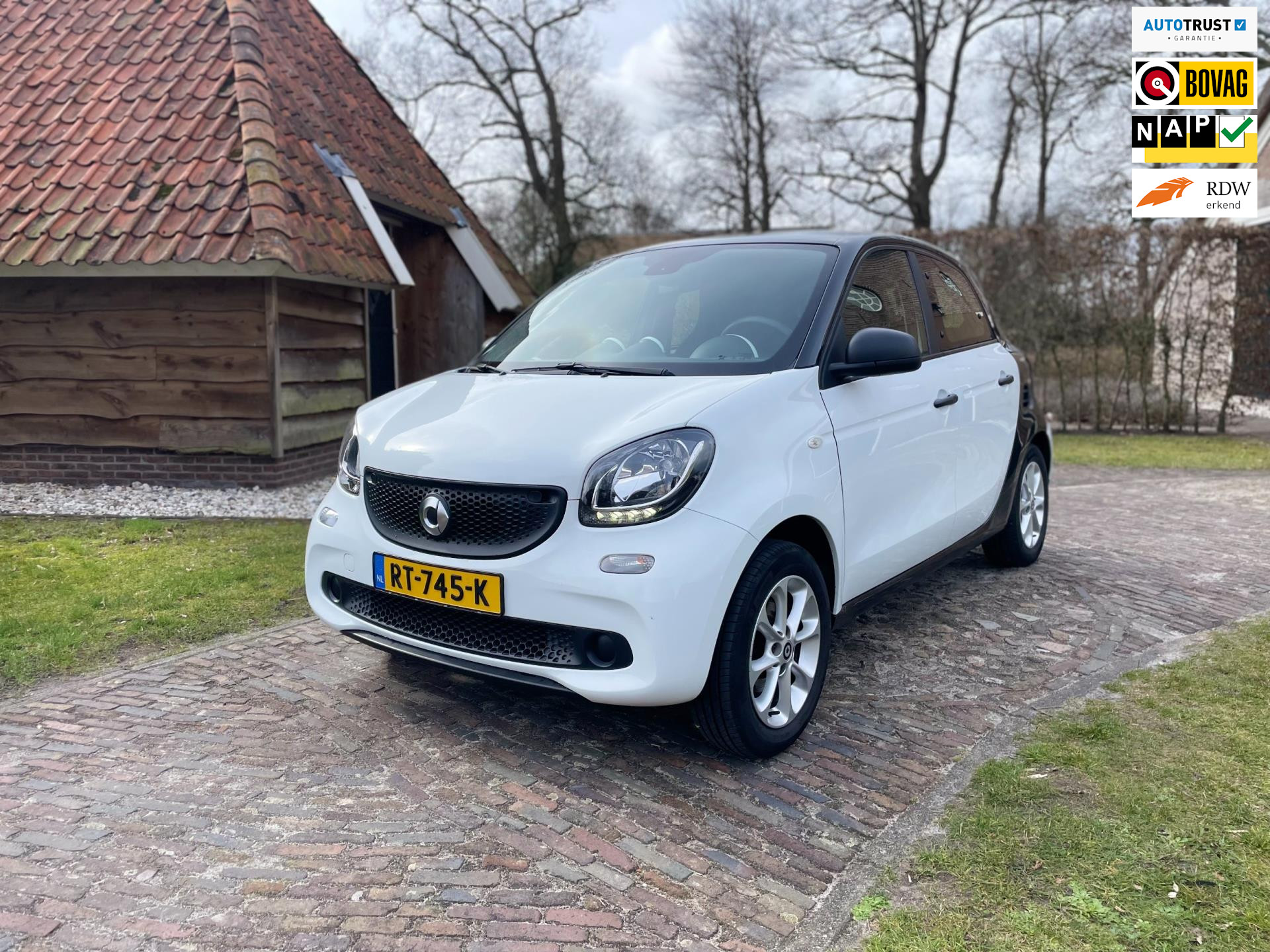 Smart Forfour 1.0 Pure-CLIMA-BTW-CRUISE-15"LMV-LED-