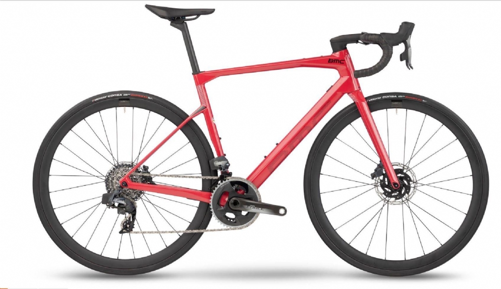 BMC ROADMACHINE 01 FOUR FORCE AXS CORAL RED