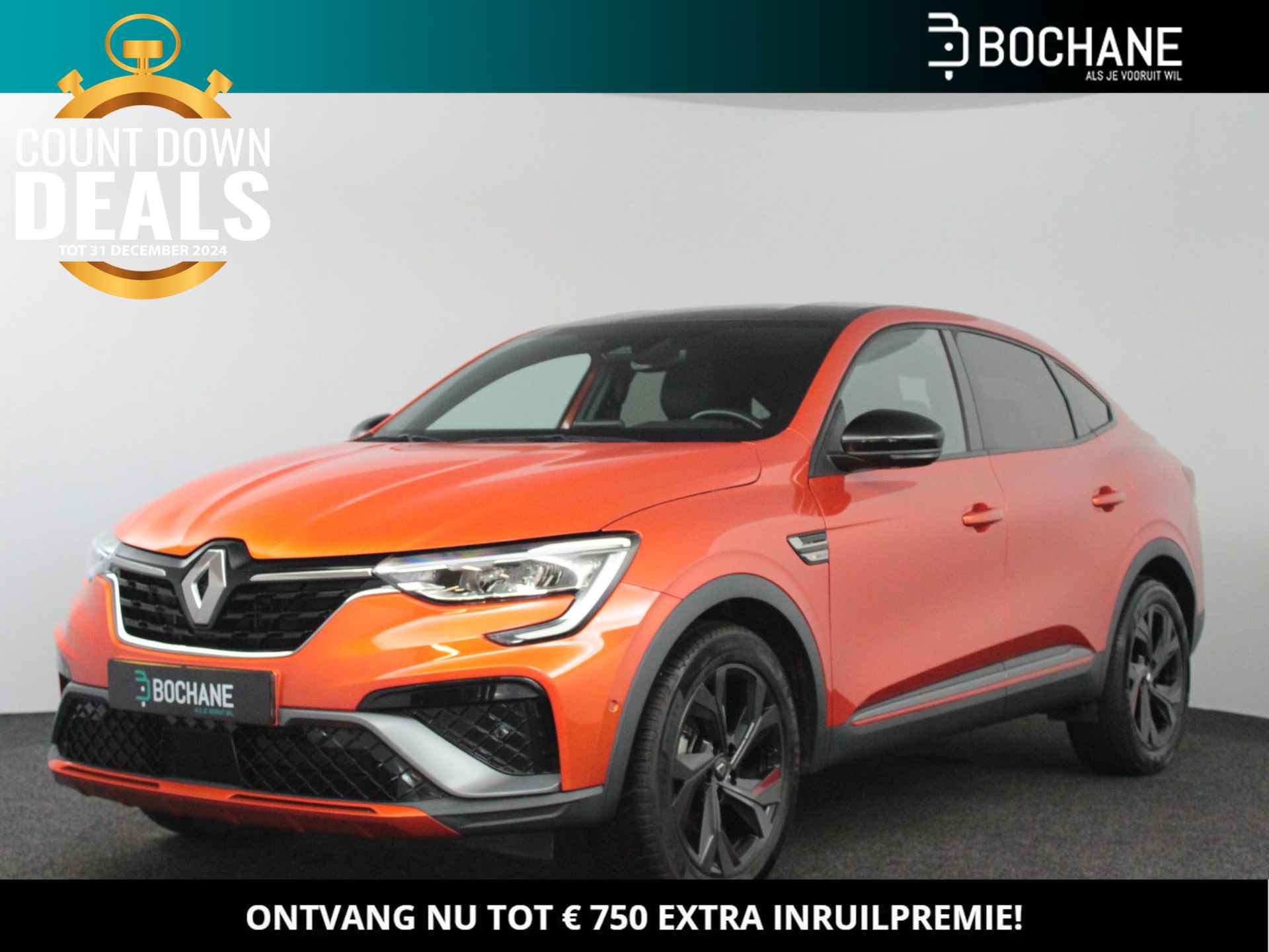 Renault Arkana 1.6 E-Tech Hybrid 145 R.S. Line | Zwart dak - 1/56