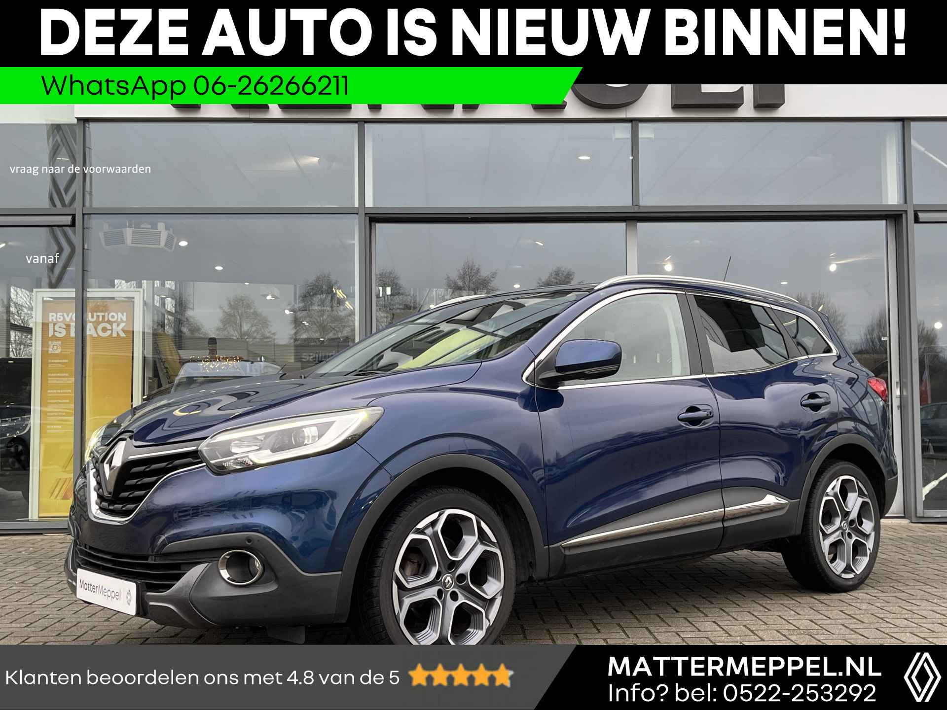 Renault Kadjar BOVAG 40-Puntencheck