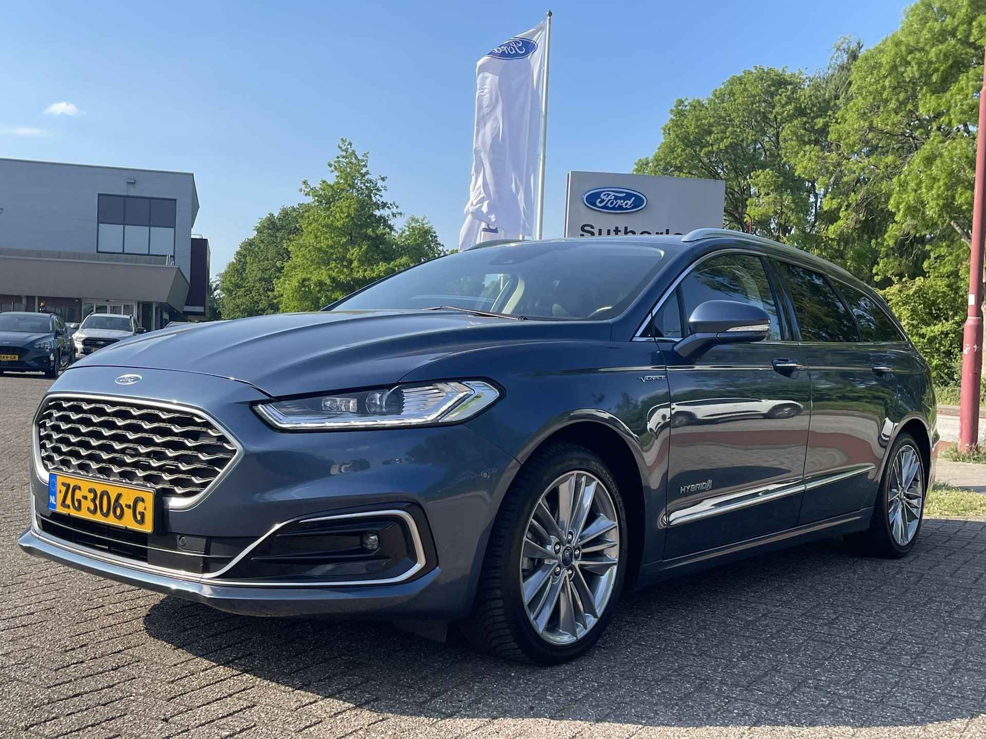 Ford Mondeo Wagon 2.0 IVCT HEV Vignale 187pk | Adaptieve Cruise |  Sony Audio | Full LED | Achteruitrijcamera | Lederen bekleding | Memory Seats - 6/43