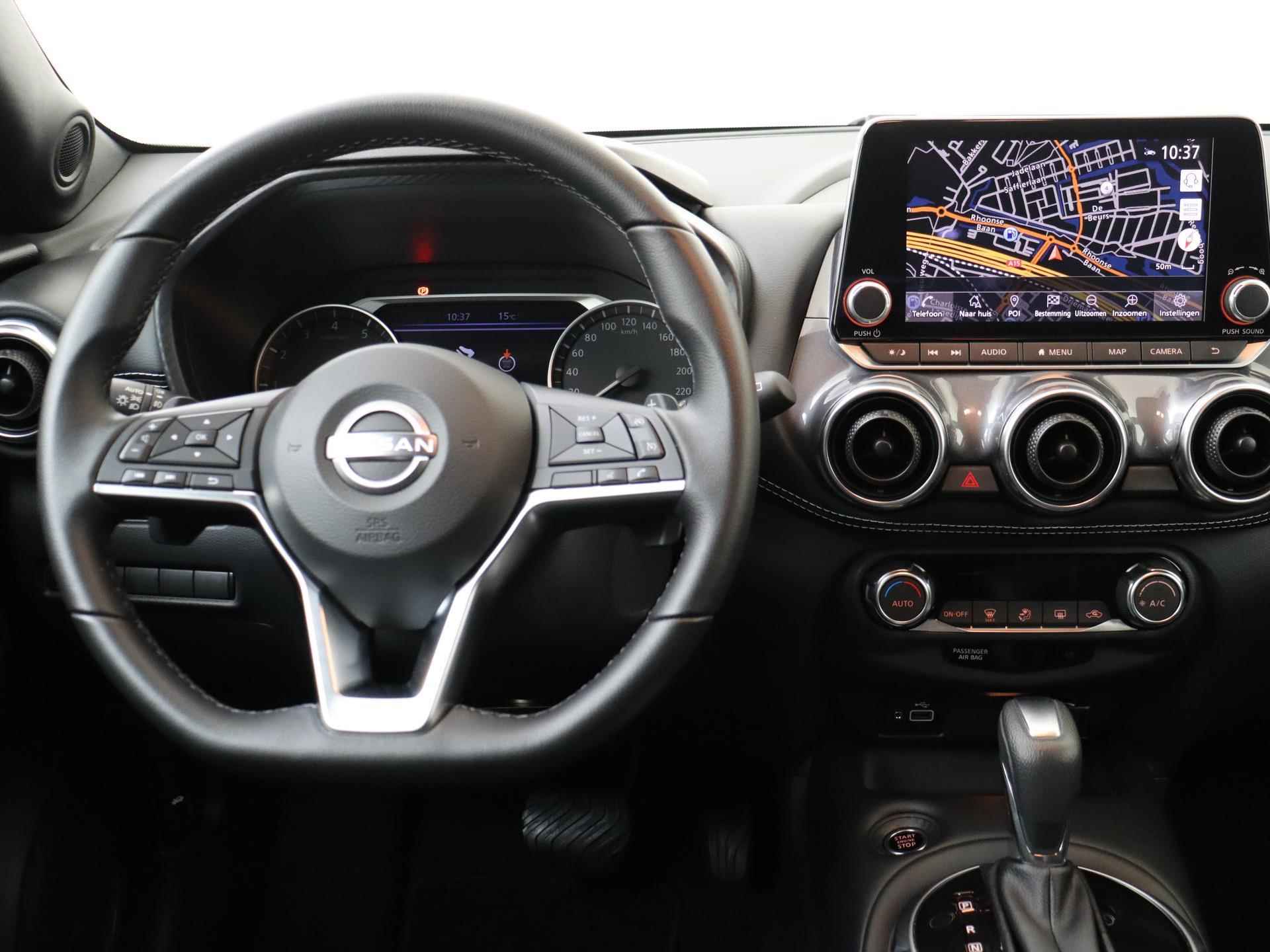 Nissan Juke 1.0 DIG-T N-Design | Camera | PDC voor+achter | Climate Control | Full-Map Navigatie | Apple Carplay & Android Auto | 19" LMV | Two-Tone - 4/31