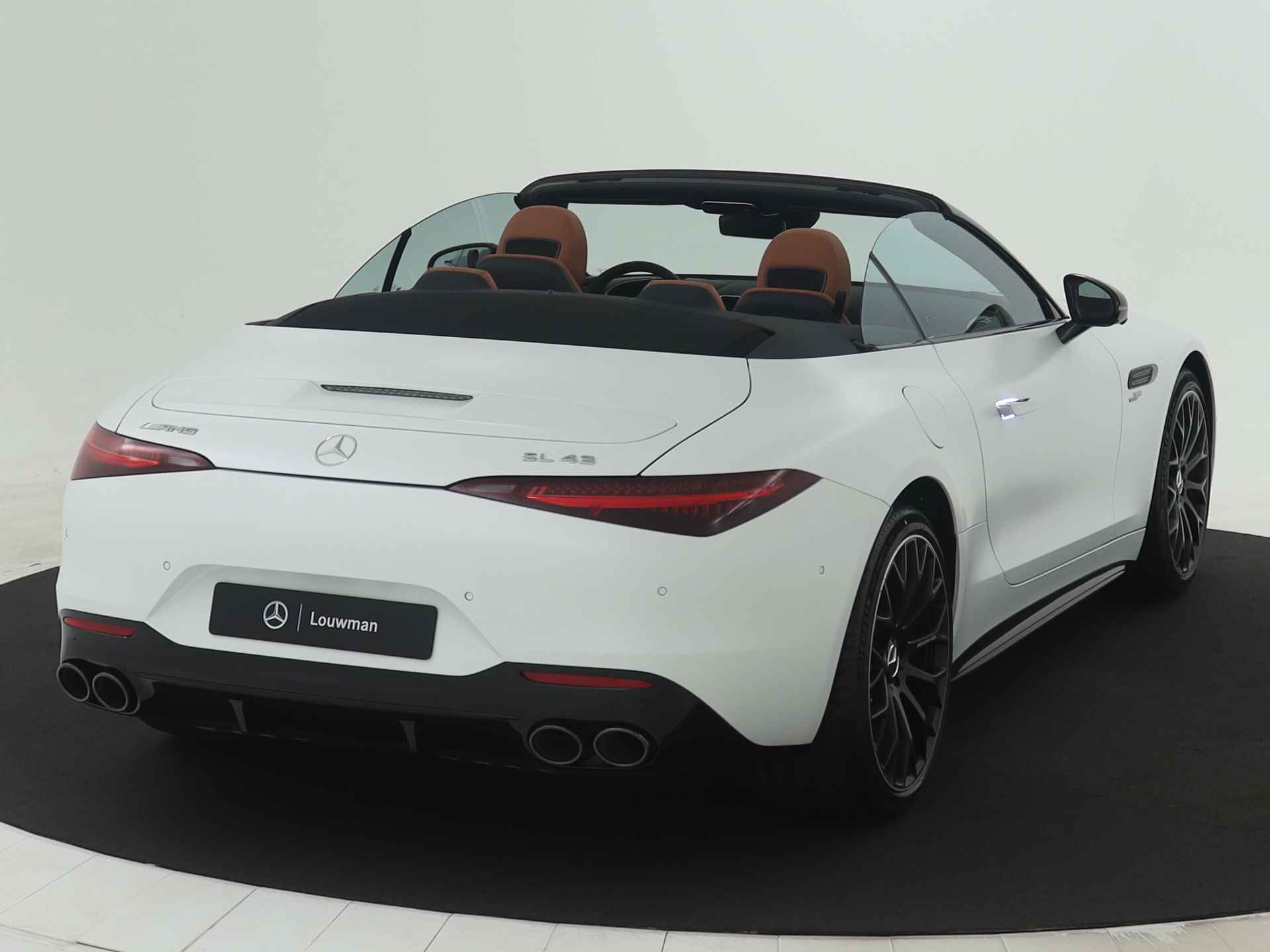 Mercedes-Benz SL-Klasse Roadster 43 | Premium Plus pakket | 21" lichtmetalen AMG-velgen met Y-design, zwart | AMG Nightpakket | ENERGIZING-pakket plus | Burmester Surround Sound systeem | Parkeerpakket met achteruitrijcamera | - 14/47