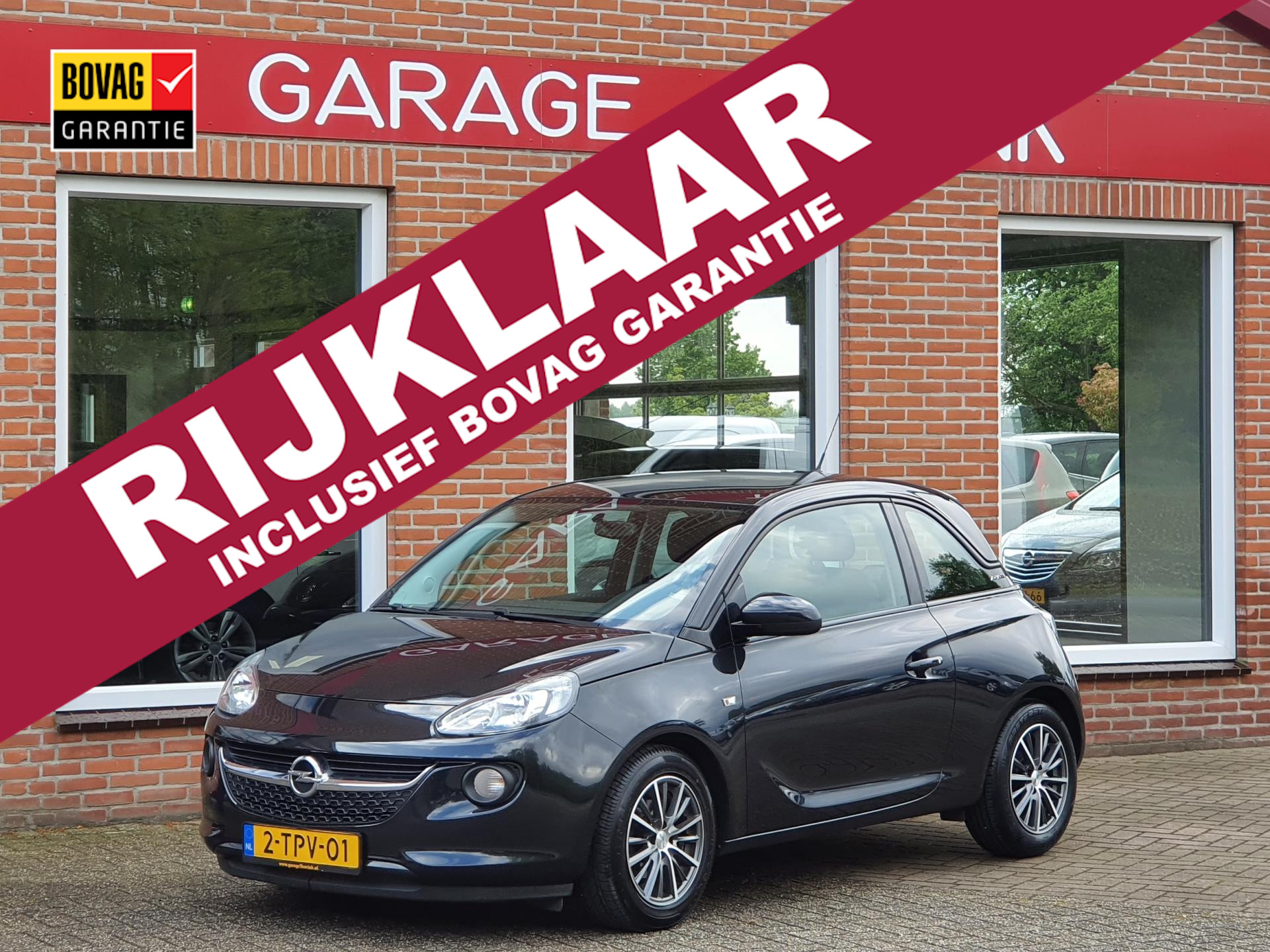 Opel ADAM 1.2 69PK 3drs airco, elektr.ramen, lmv, mistlampen, radio/cd/usb RIJKLAAR