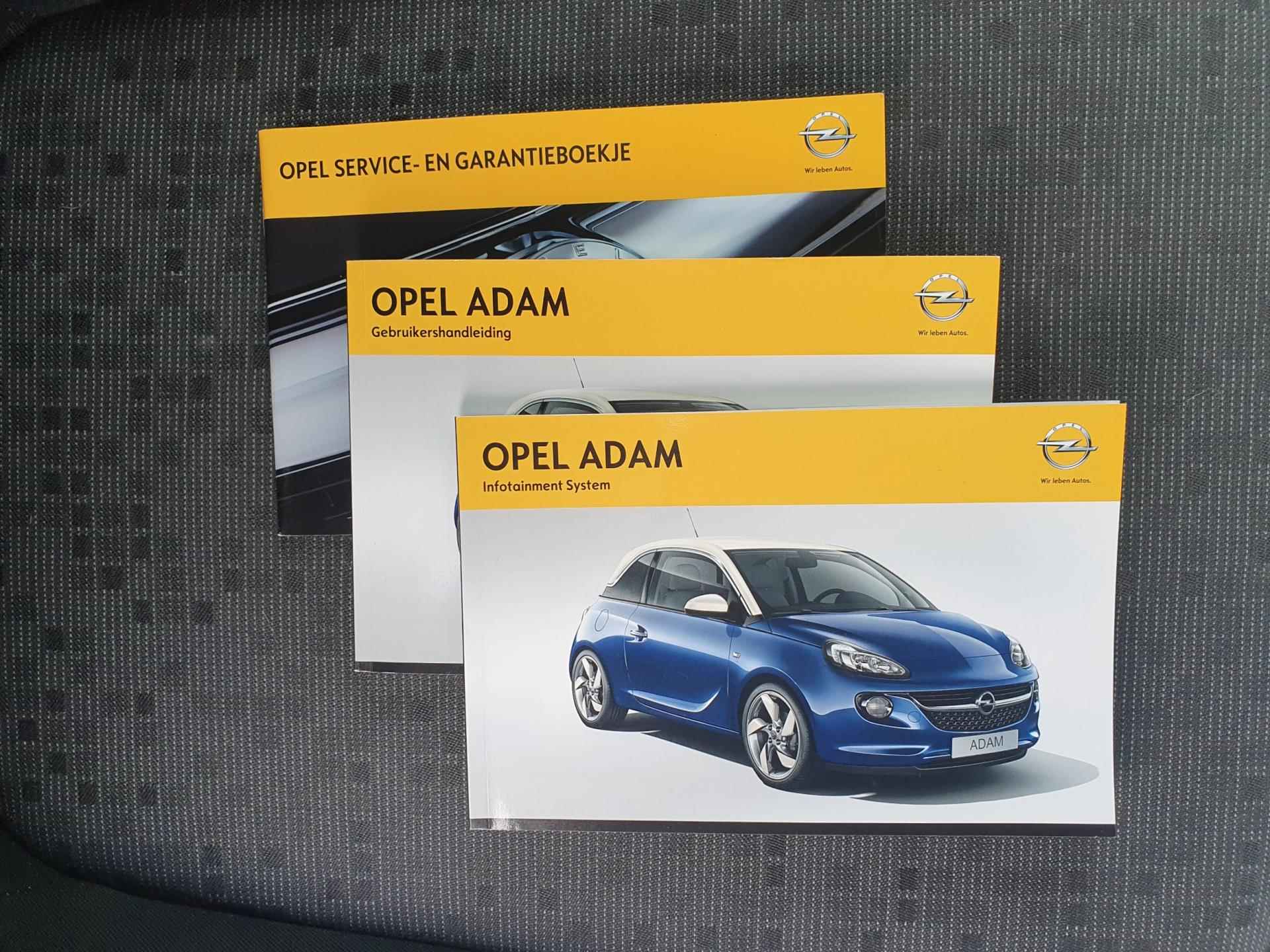 Opel ADAM 1.2 69PK 3drs airco, elektr.ramen, lmv, mistlampen, radio/cd/usb RIJKLAAR - 9/17