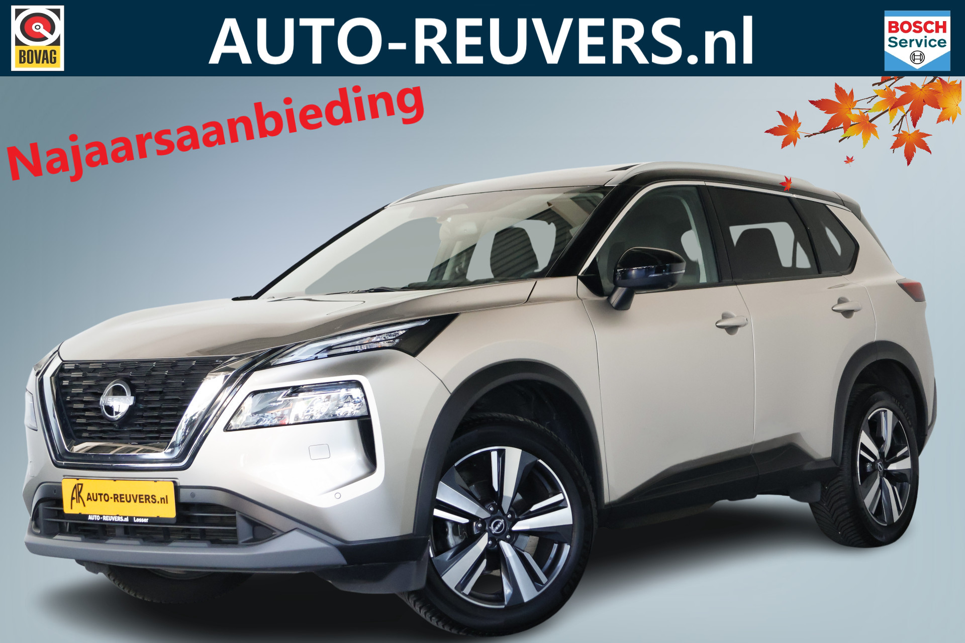 Nissan X-Trail 1.5 MHEV N-Connecta 2000 kg Trekgewicht / Panorama / ACC / Navi / CarPlay / Cam