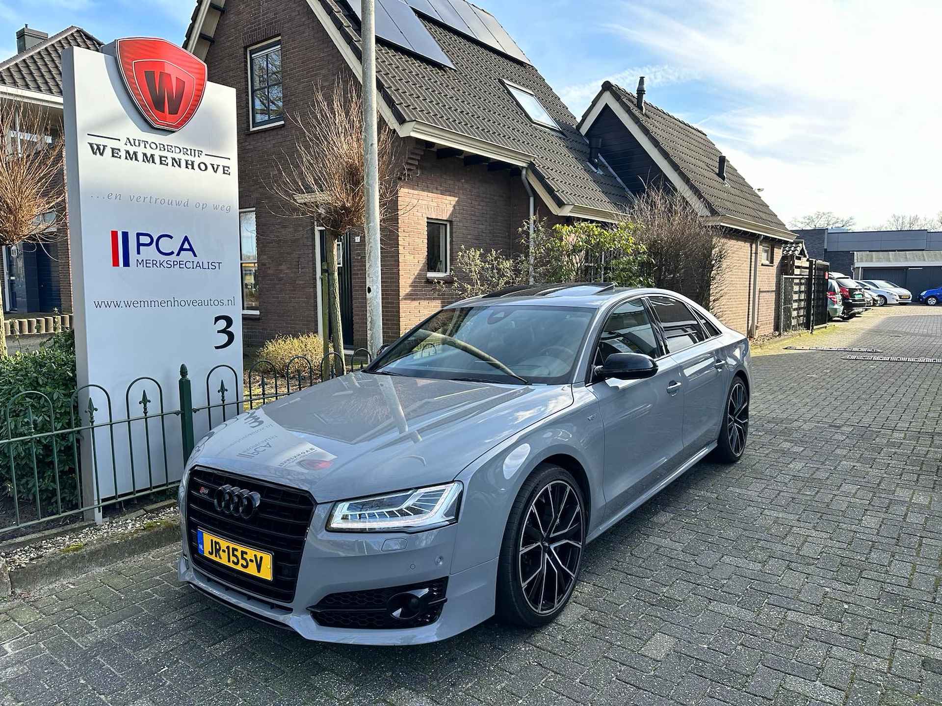 Audi A8 4.0 TFSI S8 quattro Audi Exclusive V8T 520PK/ Panodak/Carbon Remschijven S-Perfomance/Led/B&O/Leder/Virt. displ./ - 5/78