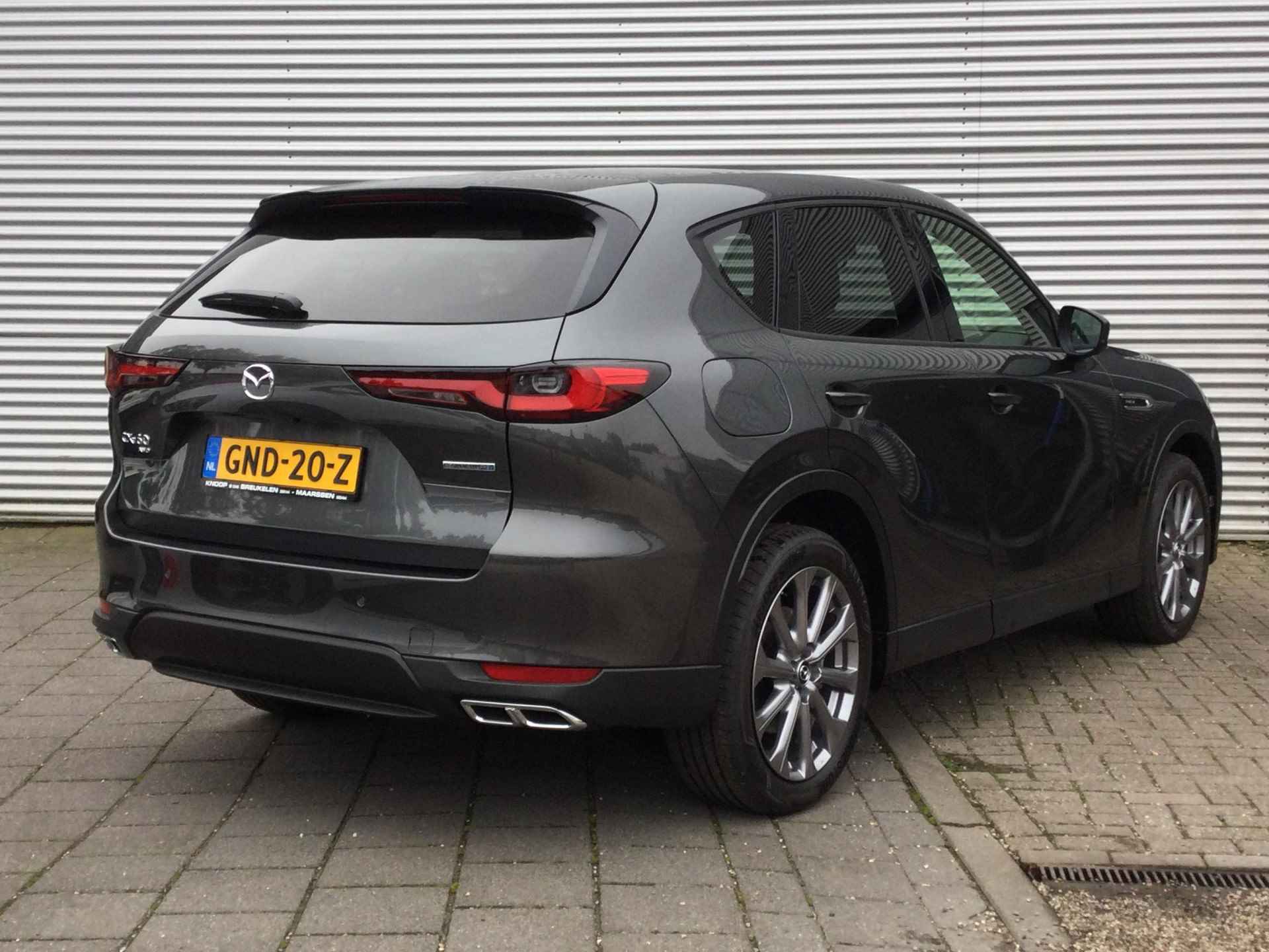 Mazda CX-60 2.5 e-SkyActiv PHEV Exclusive-Line + CS & DA pack | Fabrieksgarantie 09-2030 | - 5/22