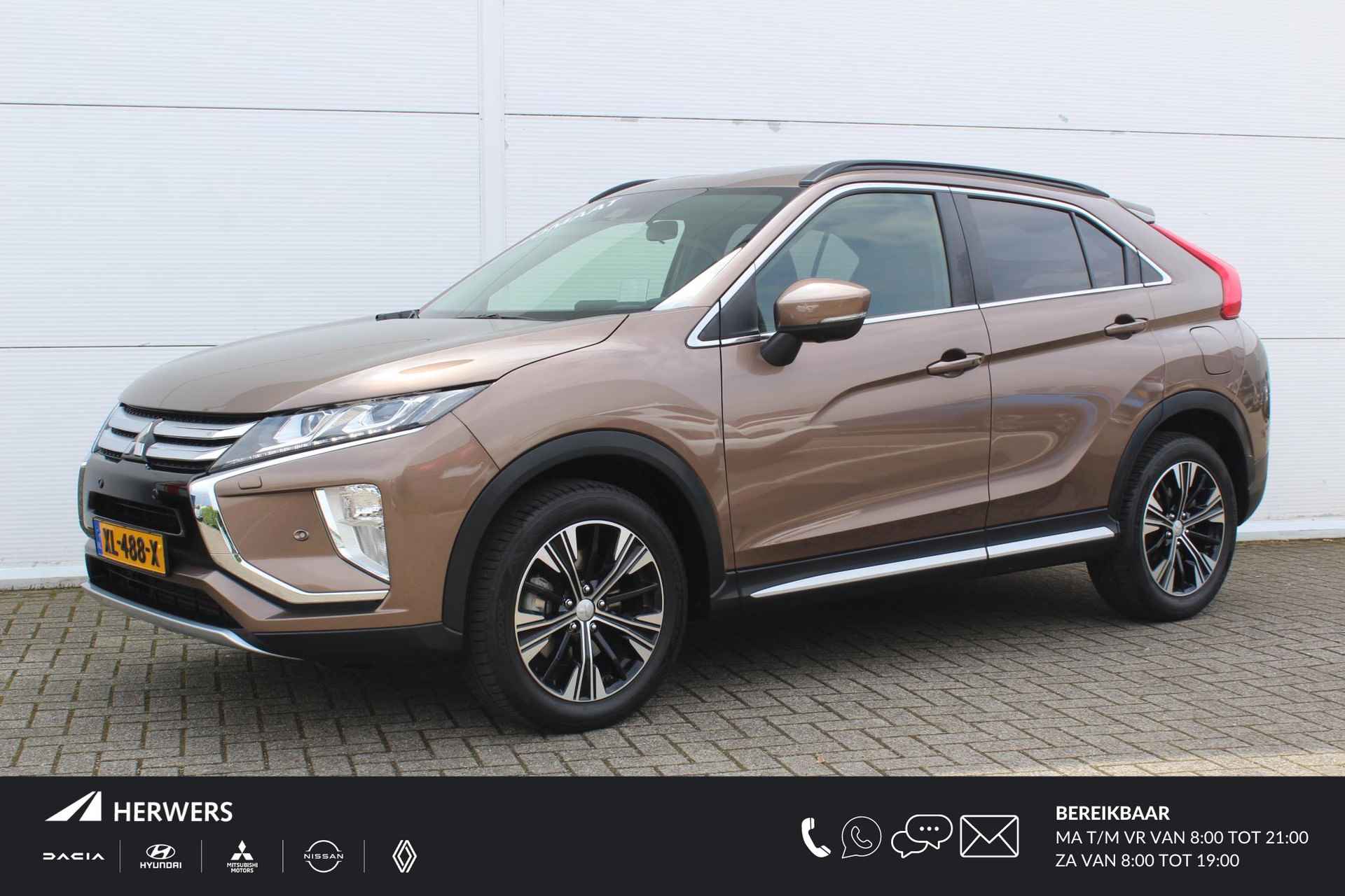 Mitsubishi Eclipse Cross 1.5 DI-T First Edition AUTOMAAT / Trekhaak (1600 KG) / Apple Carplay/Android Auto / 360* Camera / Cruise Control / Stoelverwarming Voor / - 1/47