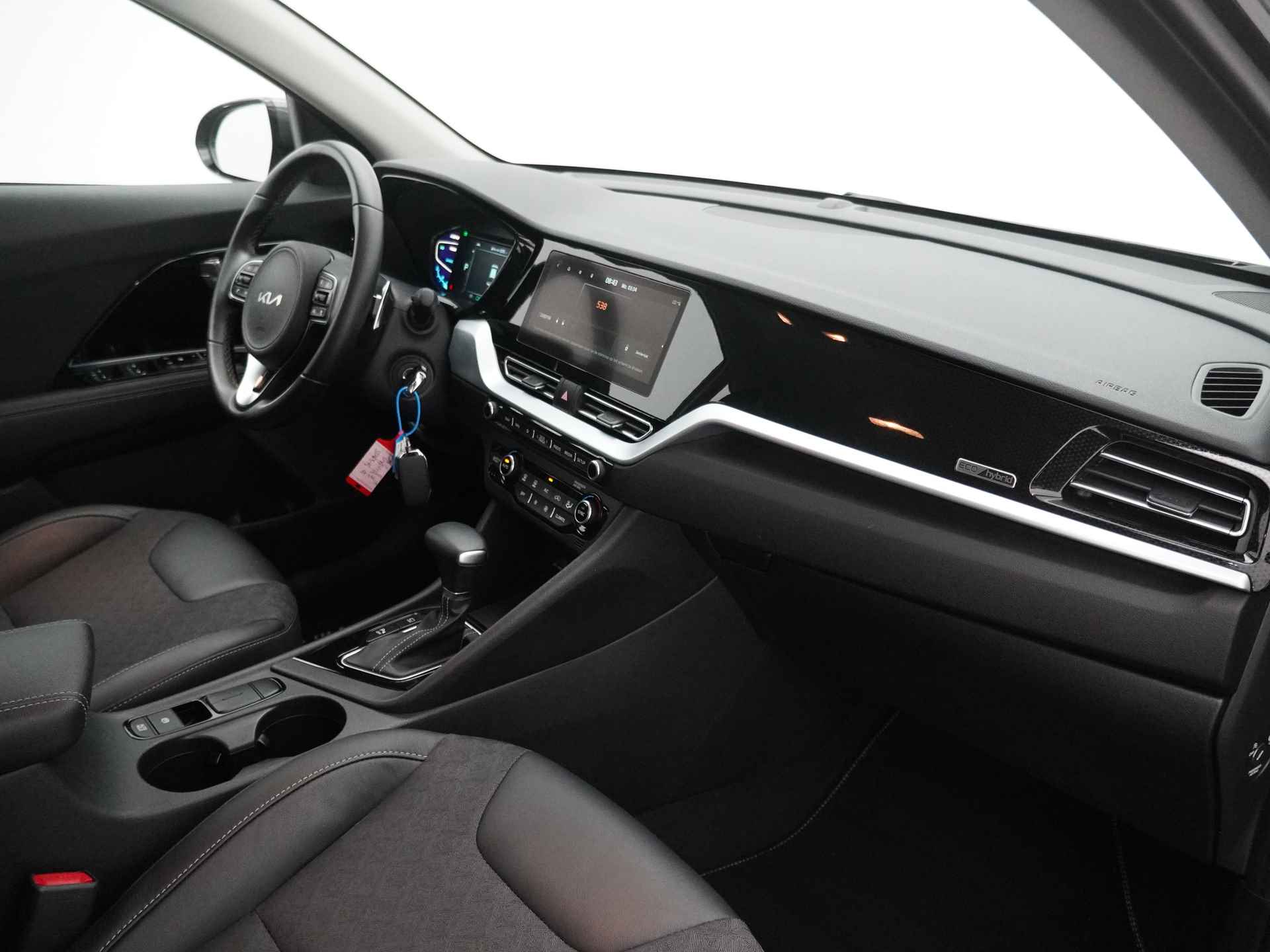 Kia Niro 1.6 GDi Hybrid DynamicLine - Navigatie - Adaptief Cruise Control - Climate Control - Apple/Android Carplay - Fabrieksgarantie Tot 2029 - 40/48