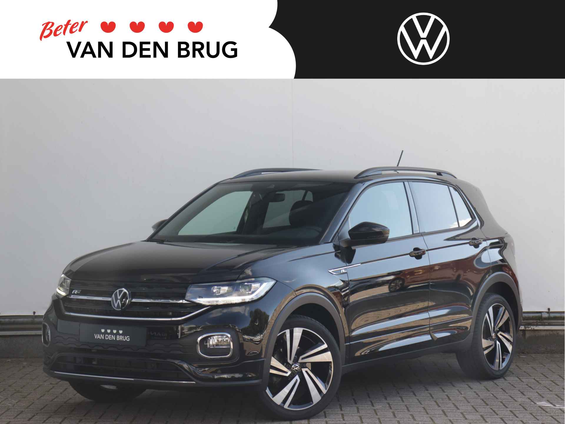 Volkswagen T-Cross R-Line 1.0 TSI 110pk Automaat | LED | Navigatie | 18" LM velgen | Stoelverwarming | ACC | - 1/40