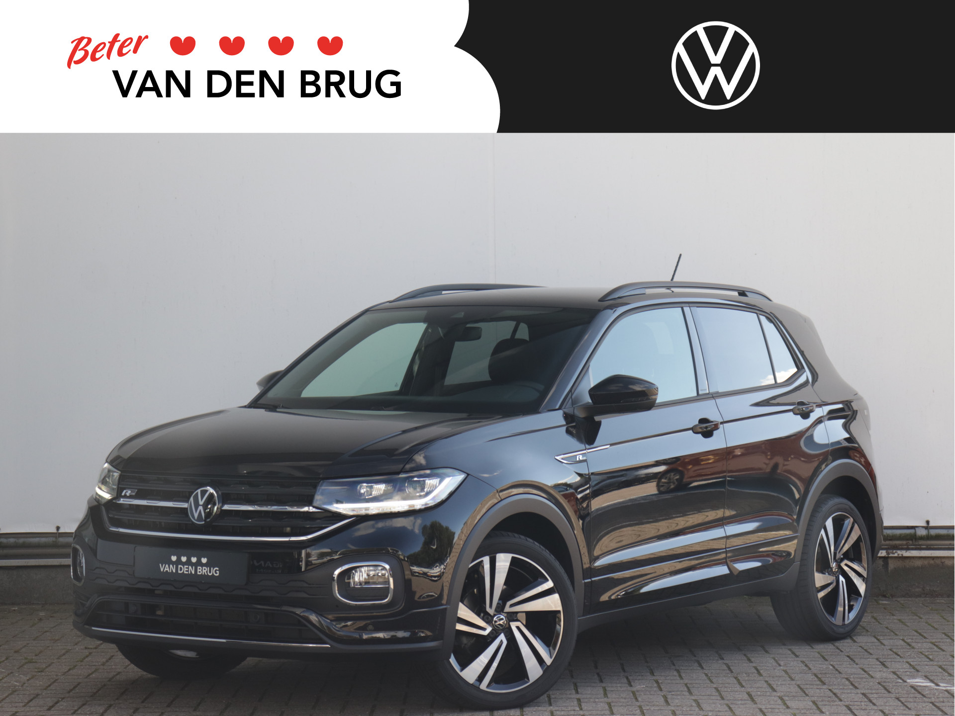 Volkswagen T-Cross R-Line 1.0 TSI 110pk Automaat | LED | Navigatie | 18" LM velgen | Stoelverwarming | ACC |