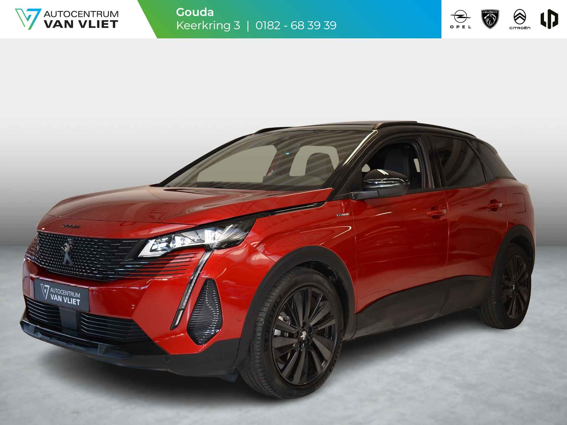 Peugeot 3008 1.6 Plug-in-Hybrid 225pk GT | Camera voor & achter | Panorama dak |