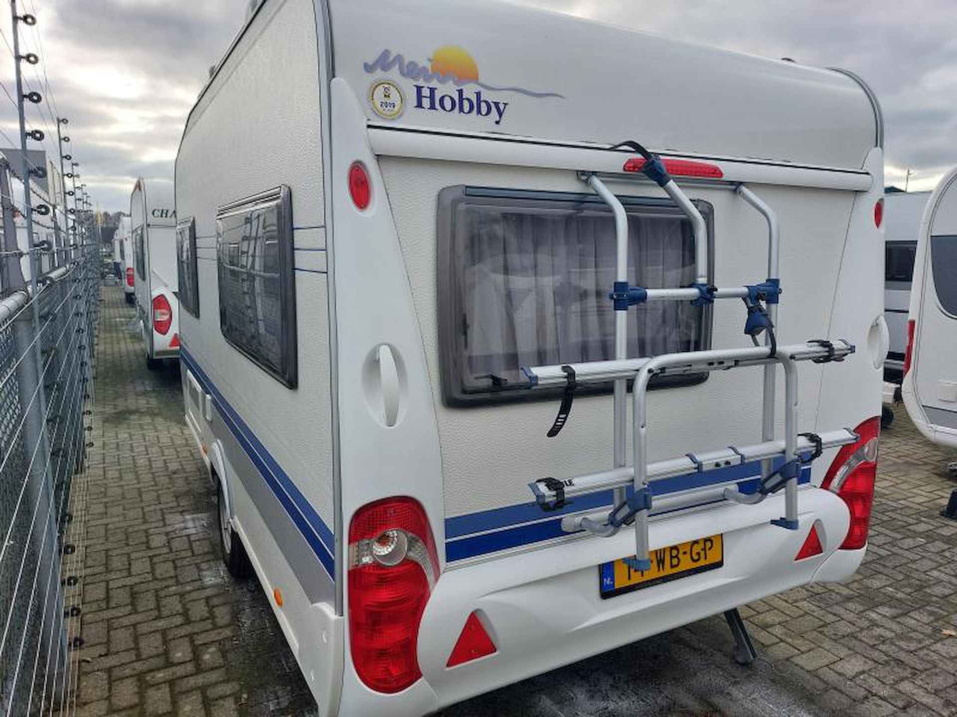 Hobby Excellent 400 SF 2008 Mover/Voortent - 5/16