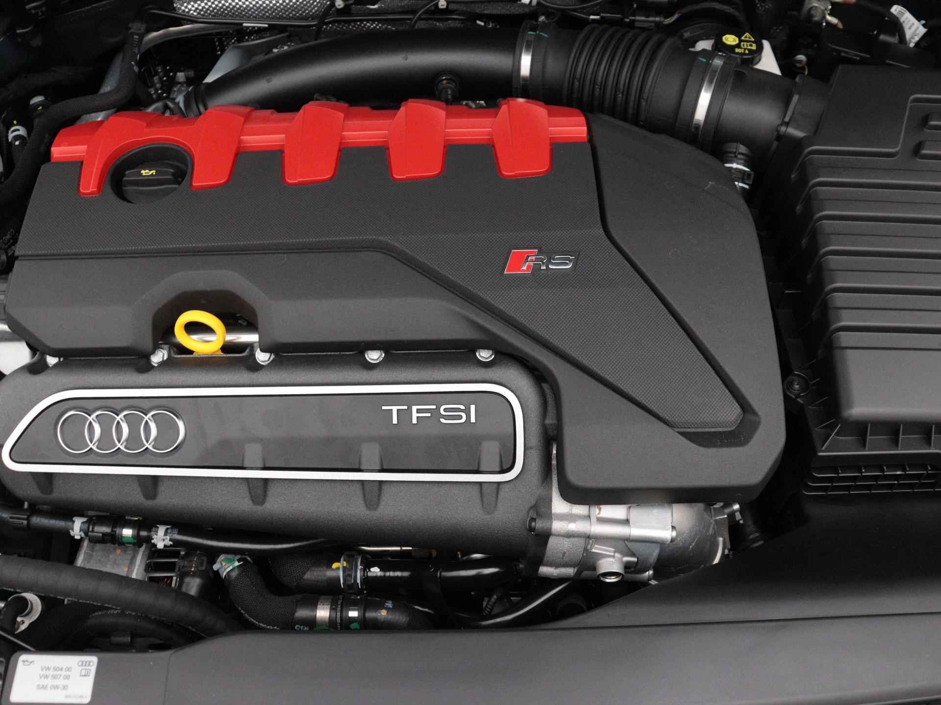 Audi RS3 Sportback 2.5 TFSI quattro | RS-Sportuitlaatsysteem | RS-exterieur carbonpakket | Rs-schaalstoelen | Matrix koplampen | SONOS | Navigatiepakket | Comfortpakket Pro | Climate pakket Pro | Adapt. onderstel | Drive Select | - 27/29