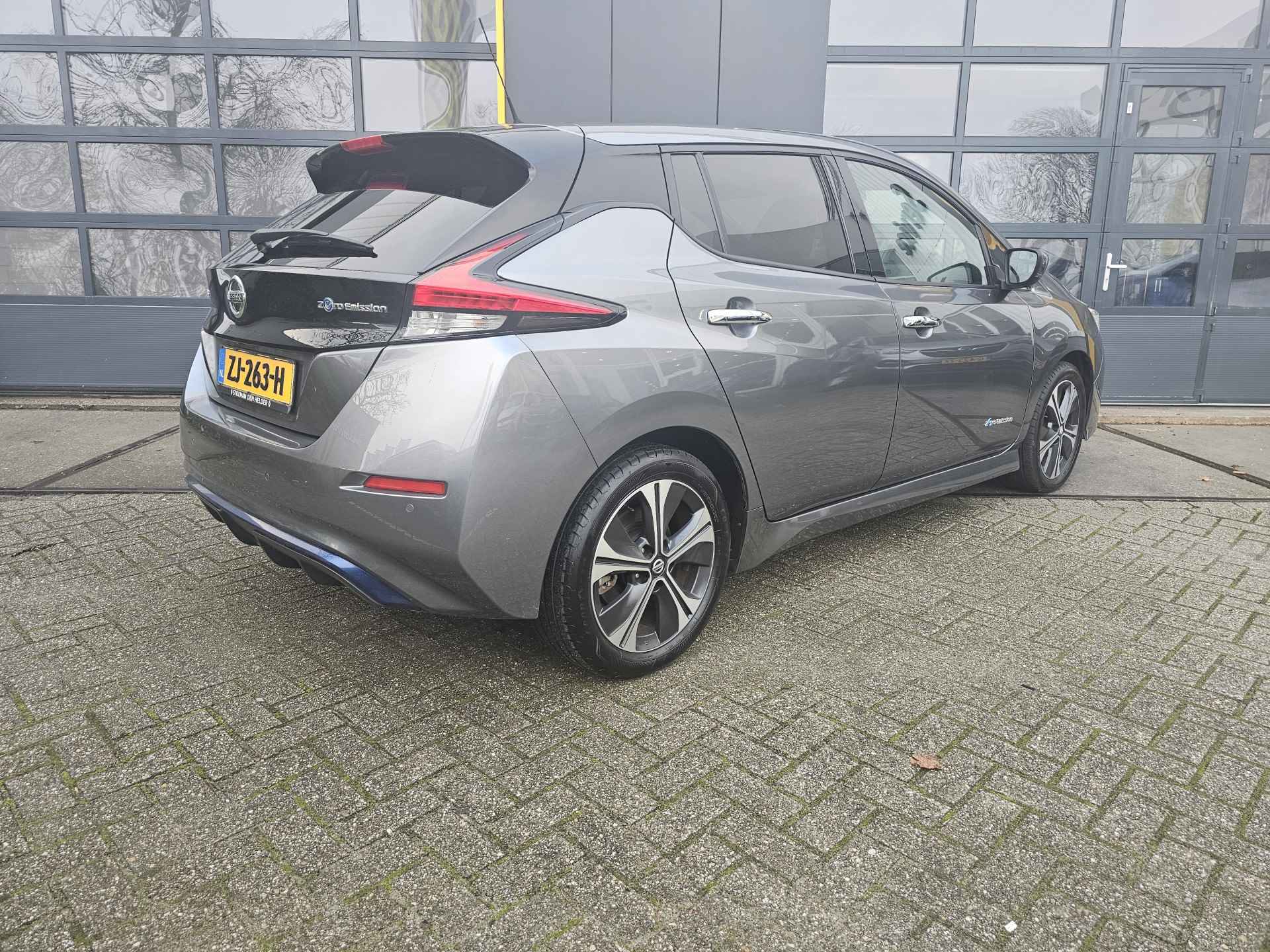 Nissan Leaf Tekna 40 kWh | Leder | Climat | Navigatie | Bi-Directioneel laden | incl. Bovag rijklaarpakket met 12 maanden garantie | - 6/35