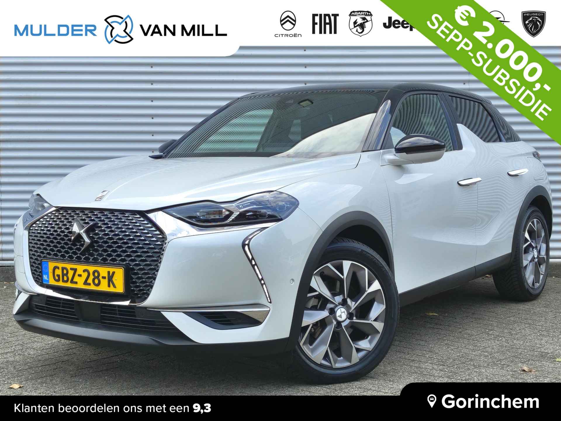 DS DS 3 Crossback SUV Grand Chic Opera EV 3-FASEN 50kWh 136pk | DS MATRIX LED | SMART KEYLESS | ZWART LEDER | TWO-TONE | NAVI | CAMERA | STOELVERW. | CRUISE CONTROL | DAB+ | - 1/71