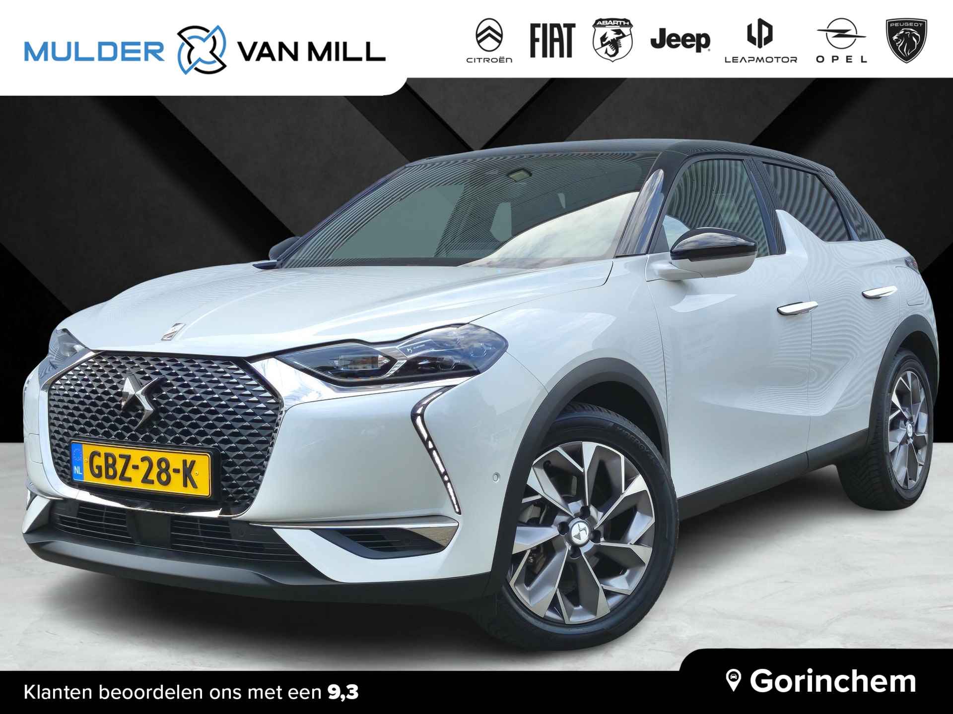 DS DS 3 Crossback SUV Grand Chic Opera EV 3-FASEN 50kWh 136pk | DS MATRIX LED | SMART KEYLESS | ZWART LEDER | TWO-TONE | NAVI | CAMERA | STOELVERW. | CRUISE CONTROL | DAB+ |