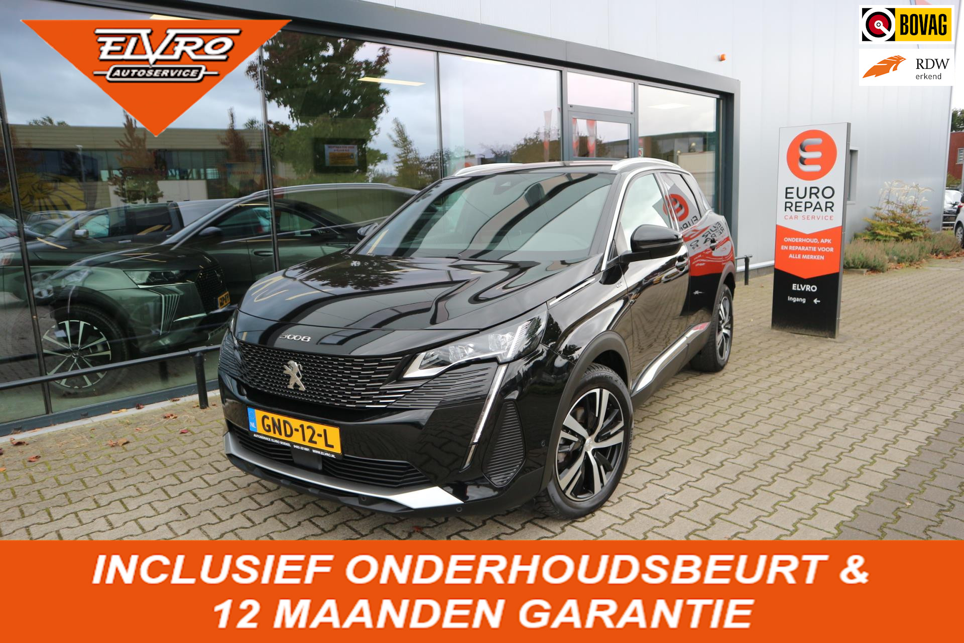 Peugeot 3008 1.2 PureTech GT NAVI CAMERA KEYLESS ADAPTIVE CRUISE LED RIJKLAARPRIJS!!