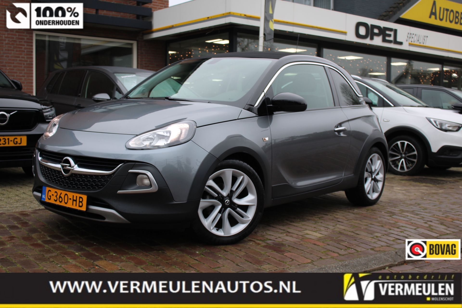 Opel Adam 1.0 Turbo 90PK ROCKS BlitZ + 17"/ Navi/ Clima/ Cruise/ Winterpakket/ NL auto