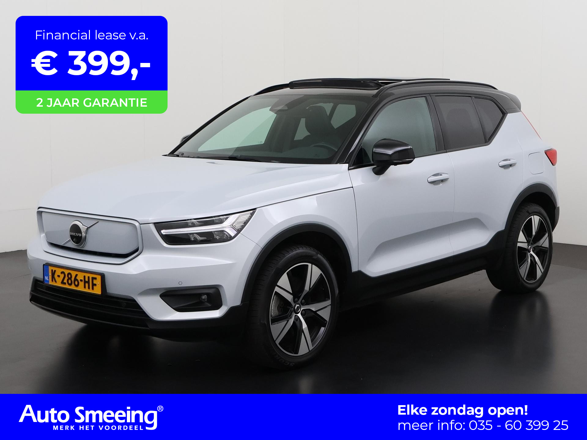 Volvo XC40 Recharge P8 AWD R-Design | Panoramadak | Leder | 360 Camera | Harman/Kardon | Zondag Open!