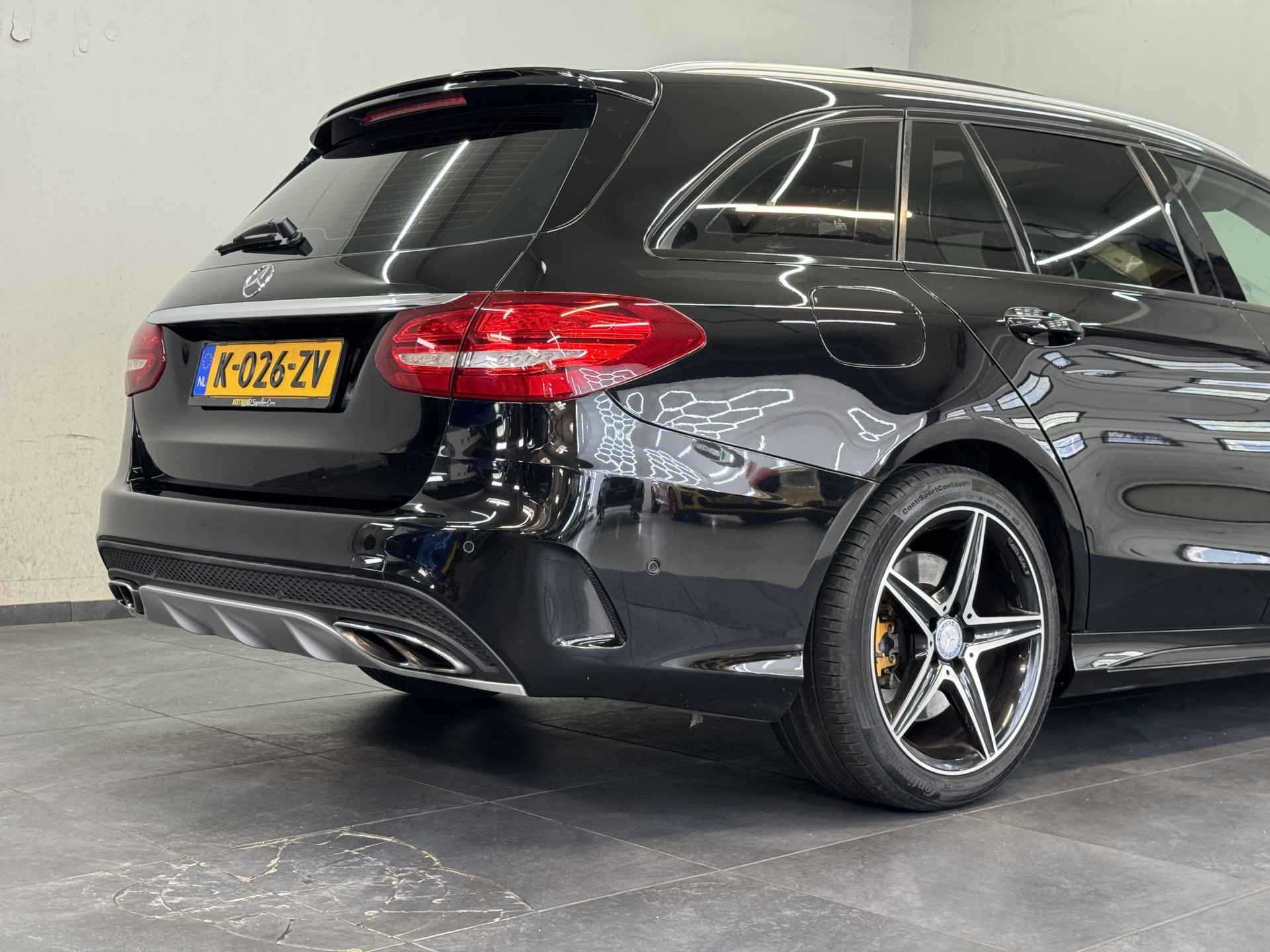 Mercedes-Benz C-klasse Estate 450 AMG 4MATIC✅Panoramadak✅Sfeerverlichting✅Burmester✅Adaptive Cruise Control✅Stoelverwarming✅ - 34/81