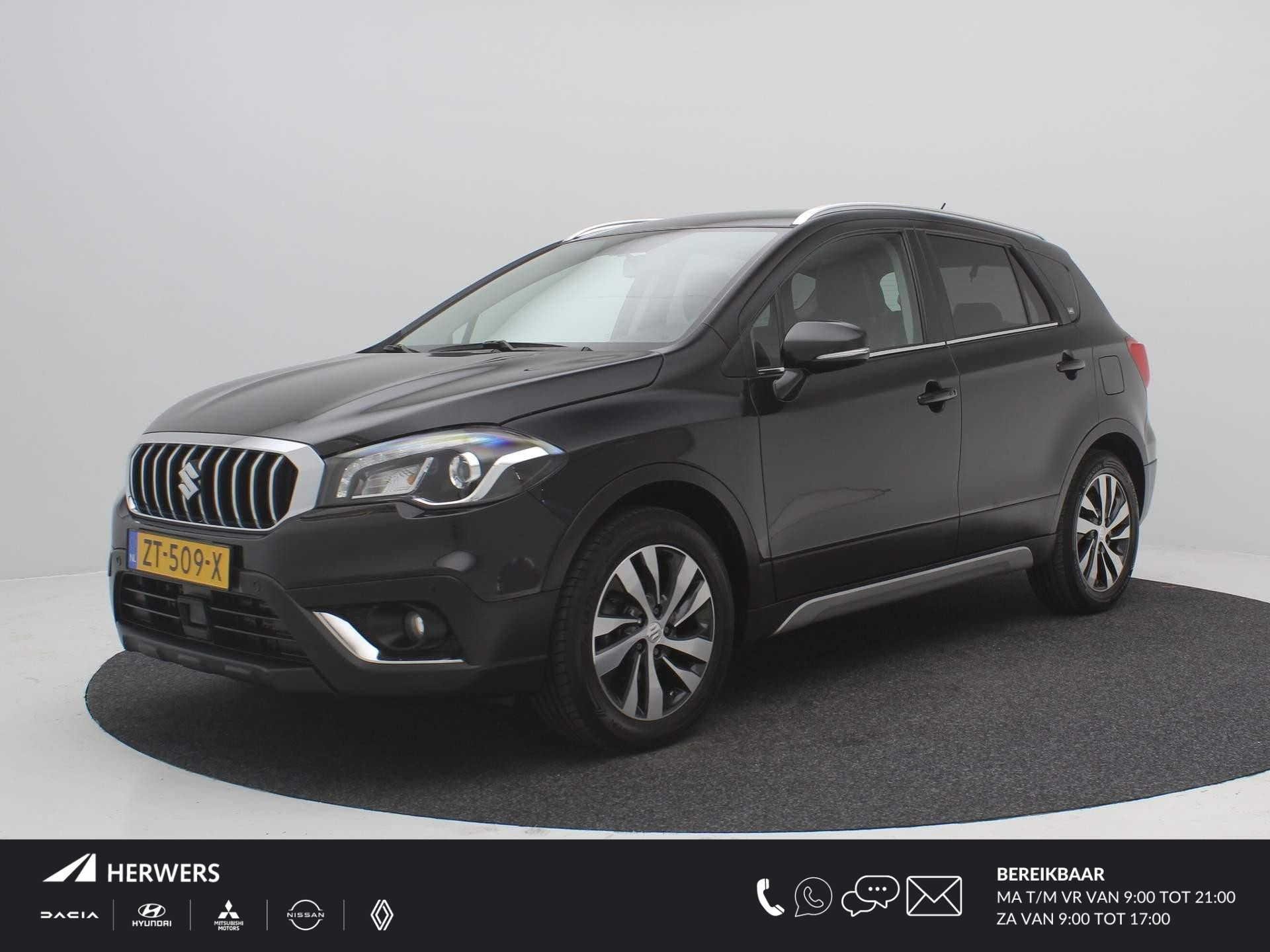 Suzuki S-Cross 1.4 Boosterjet High Executive / Trekhaak / Lederen bekleding / Navigatie / 1ste Eigenaar / Dealer onderhouden / Adaptieve Cruise Control / Airco Climate Control / Fulle option / NL Auto / Apple CarPlay & Android Auto /