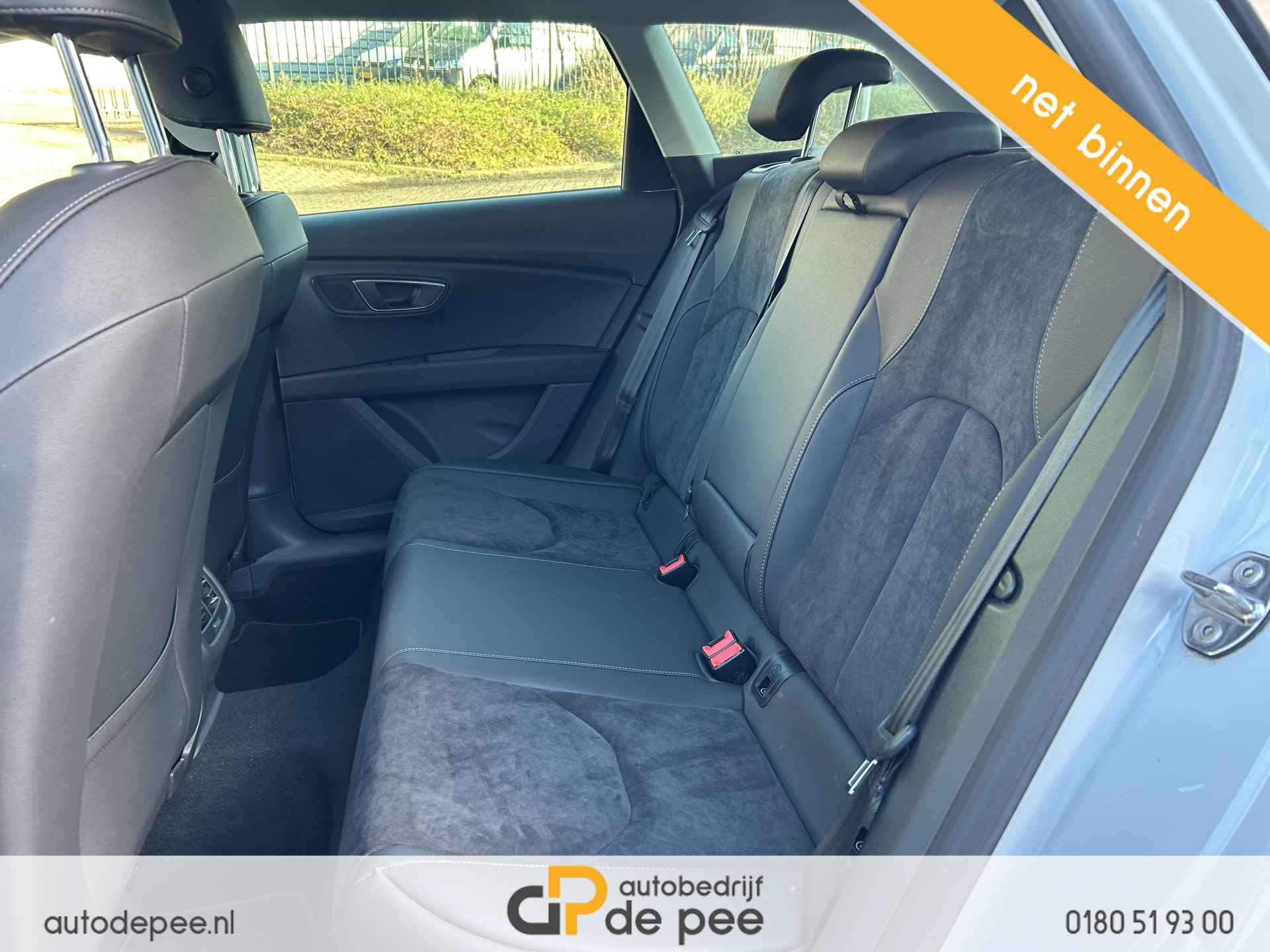 SEAT León ST 1.4 EcoTSI Style Business Intense GARANTIE/DSG-AUTOMAAT/CARPLAY/CLIMA/CRUISE/NAVI/PDC VOOR+ACHTER rijklaarprijs! - 14/18