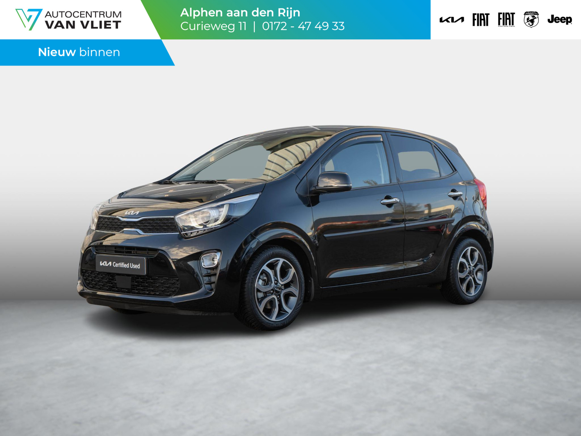 Kia Picanto 1.0 DPi DynamicPlusLine | Volledig lederen bekleding | Navigatie |