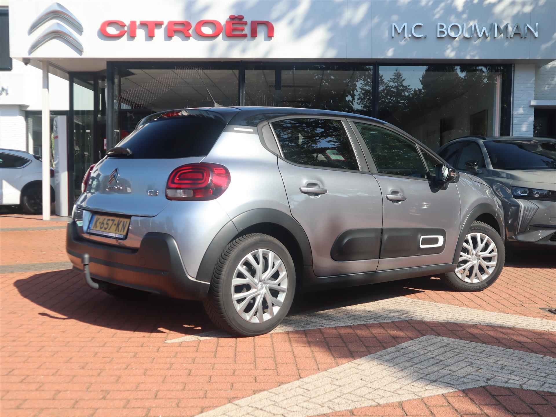 CITROEN C3 PureTech 83PK S&S Feel, Rijklaarprijs | Navigatie | Parkeersensoren | Two Tone | LED | DAB+ - 4/59