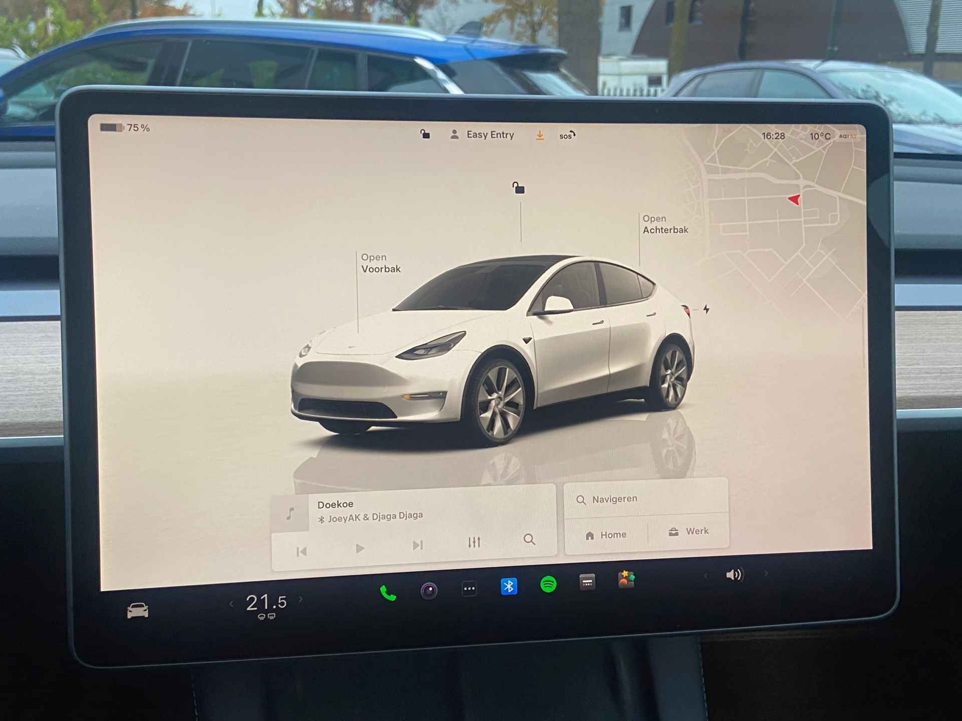 Tesla Model Y Long Range AWD 75 kWh | AUTOPILOT | PANO | LEDER | TESLA GARANTIE T/M 8-2026 - 19/28