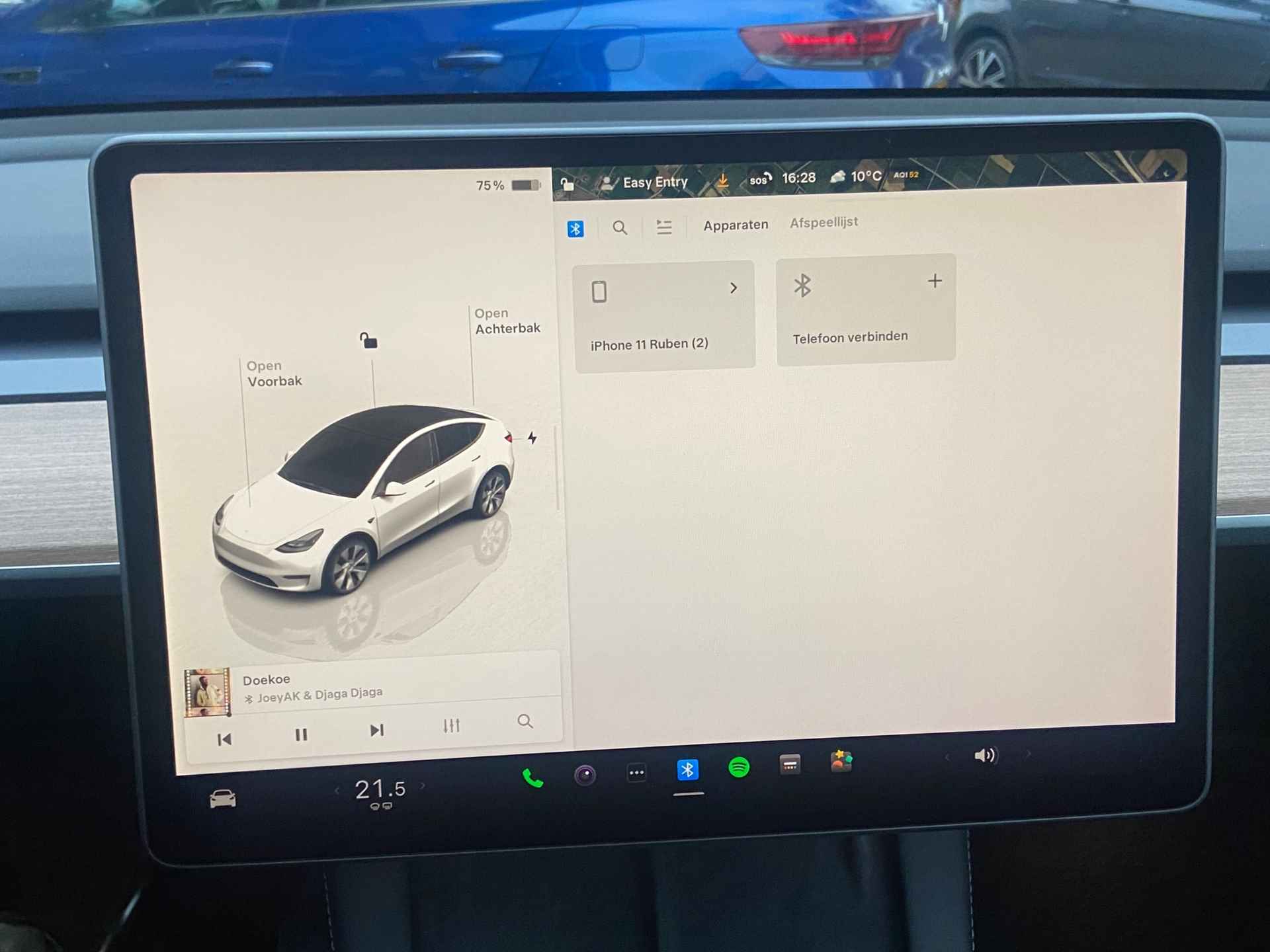 Tesla Model Y Long Range AWD 75 kWh | AUTOPILOT | PANO | LEDER | TESLA GARANTIE T/M 8-2026 - 22/28