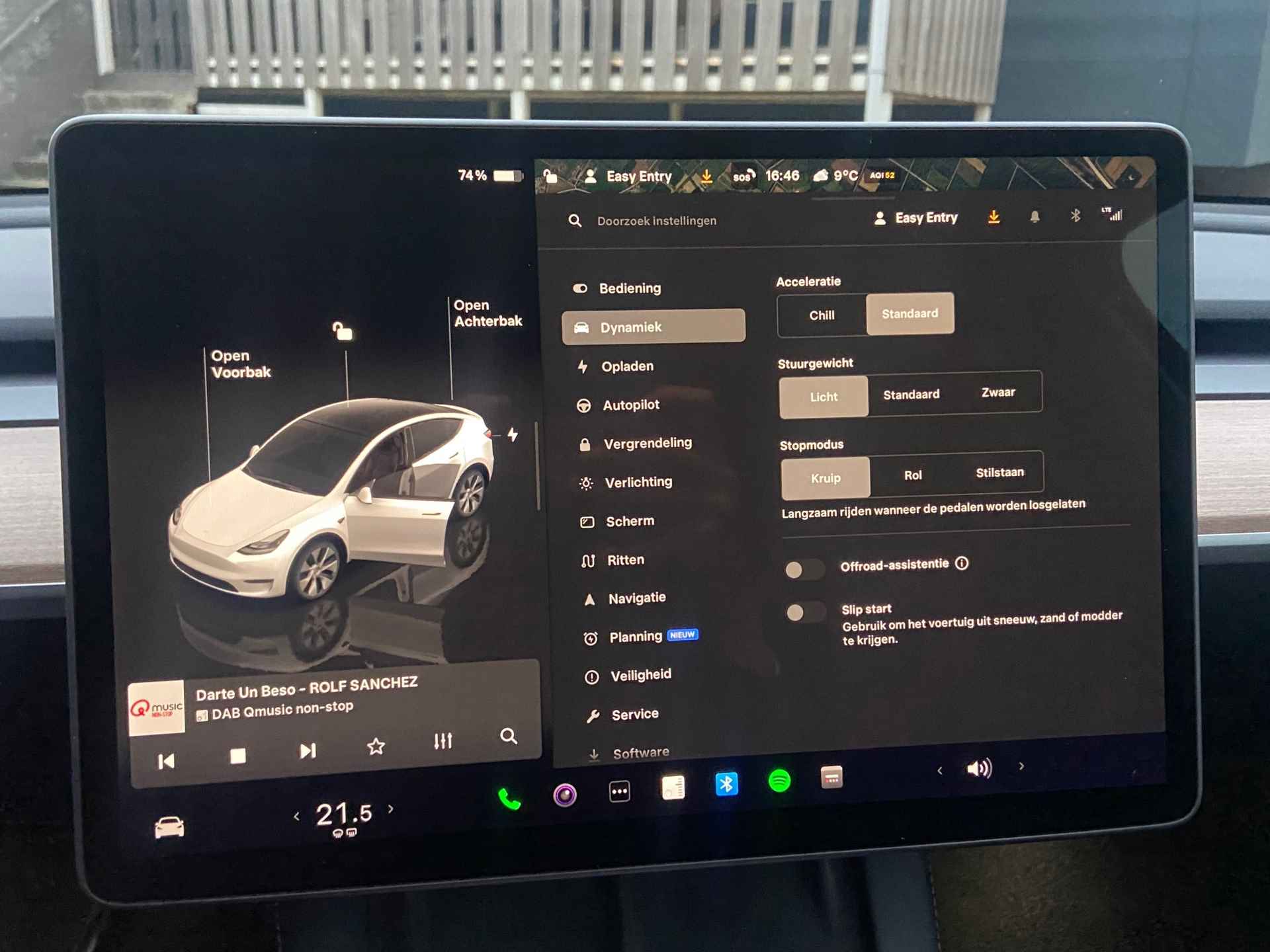 Tesla Model Y Long Range AWD 75 kWh | AUTOPILOT | PANO | LEDER | TESLA GARANTIE T/M 8-2026 - 25/28