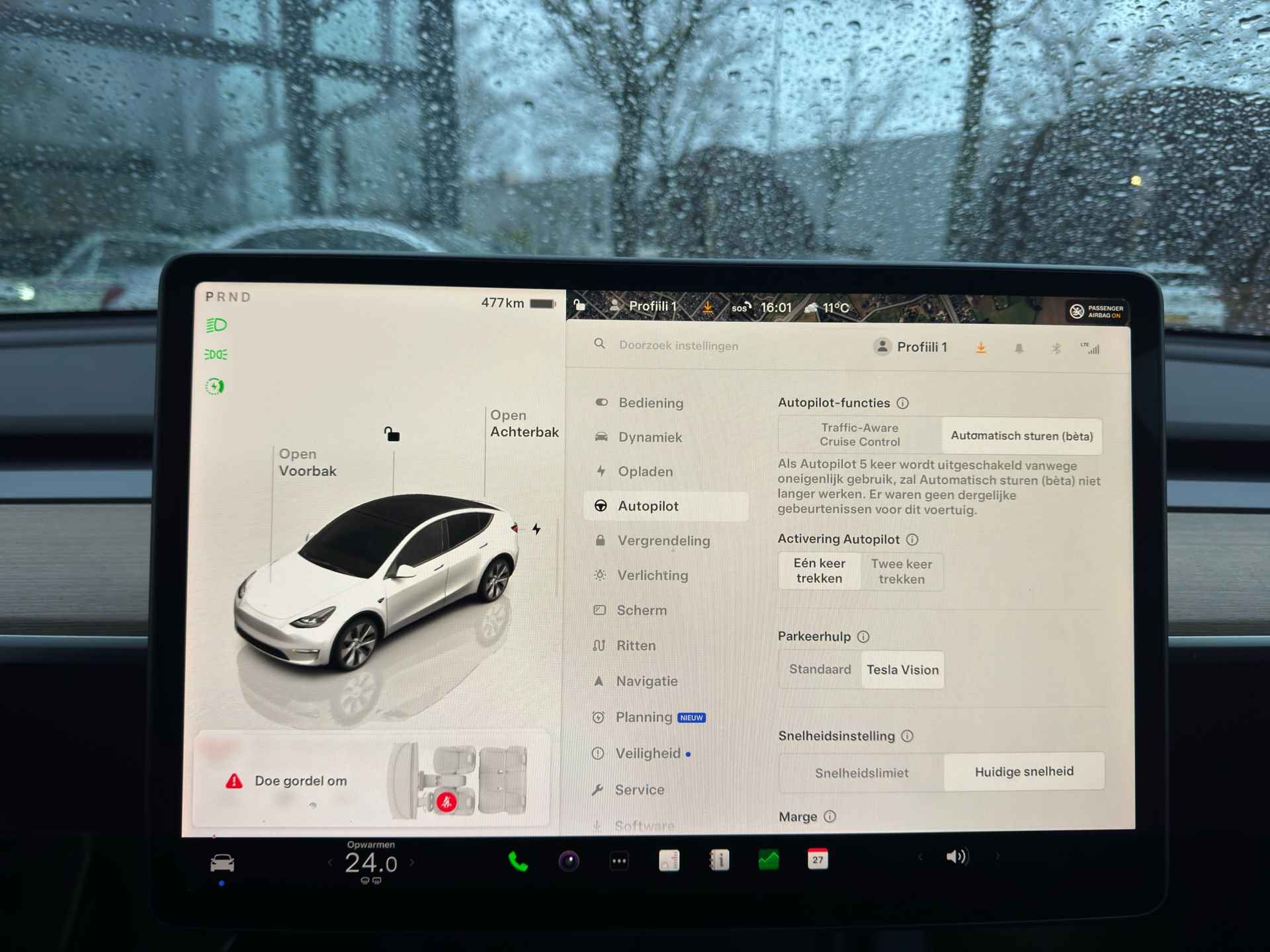 Tesla Model Y Long Range AWD 75 kWh | TESLA GARANTIE T/M 8-2026 | RIJKLAARPRIJS - 27/37