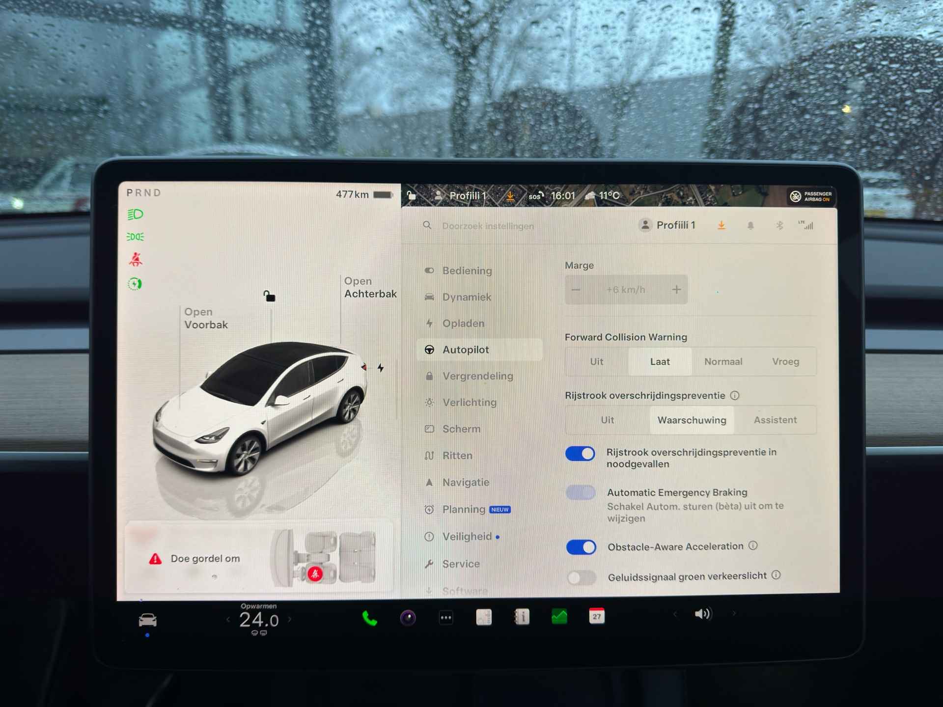 Tesla Model Y Long Range AWD 75 kWh | TESLA GARANTIE T/M 8-2026 | RIJKLAARPRIJS - 29/37