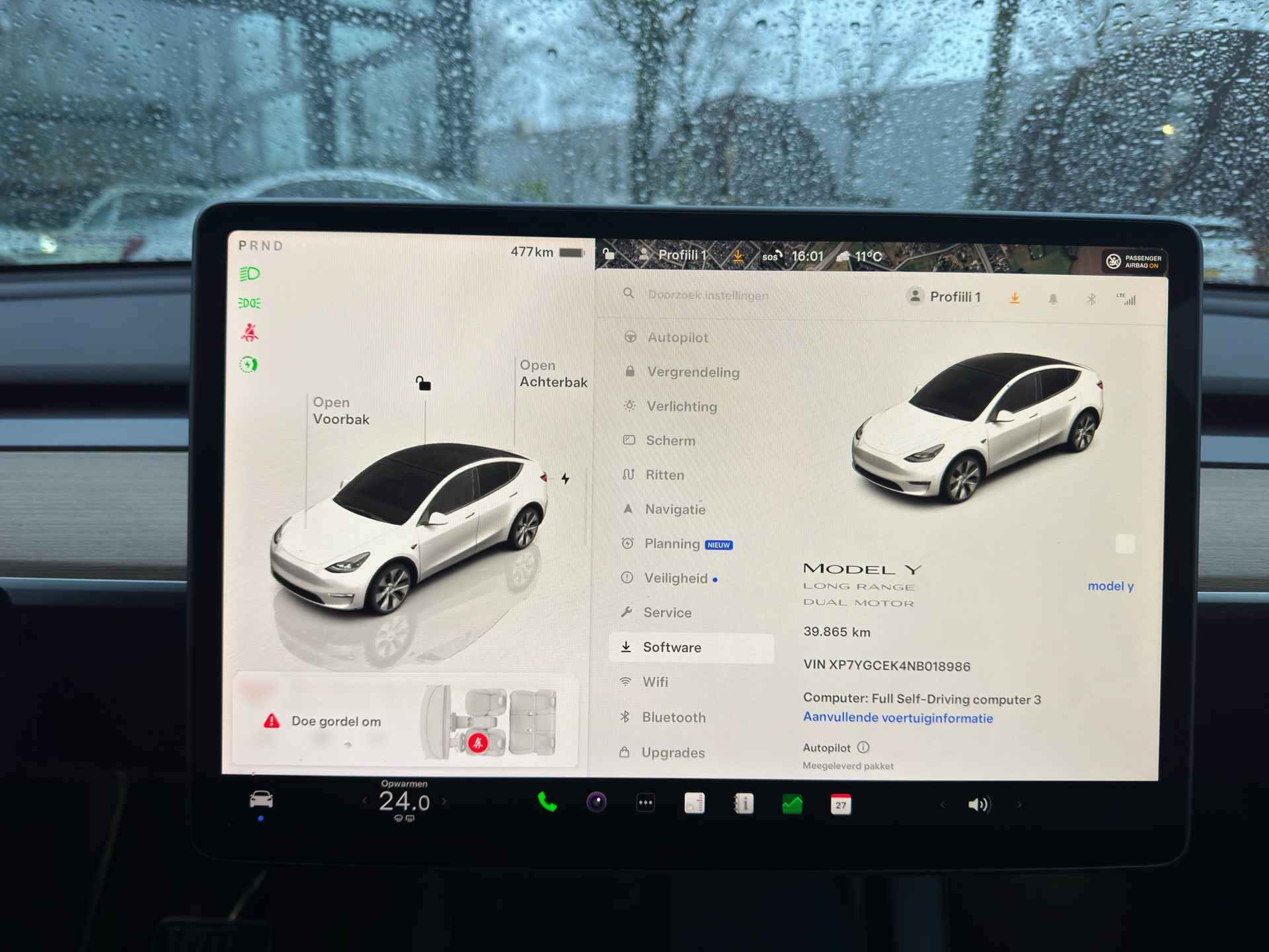 Tesla Model Y Long Range AWD 75 kWh | TESLA GARANTIE T/M 8-2026 | RIJKLAARPRIJS - 31/37