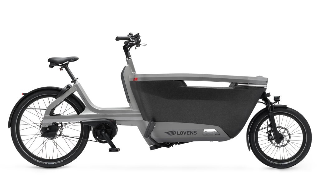 Lovens Explorer 85 Silver Bakfiets Unisex E-bike bij viaBOVAG.nl