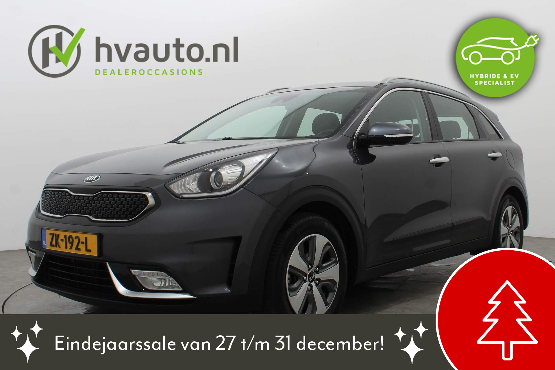 Kia Niro 1.6 GDi HYBRID 141PK DYNAMICLINE DCT | Navi | Adaptive cruise | Camera