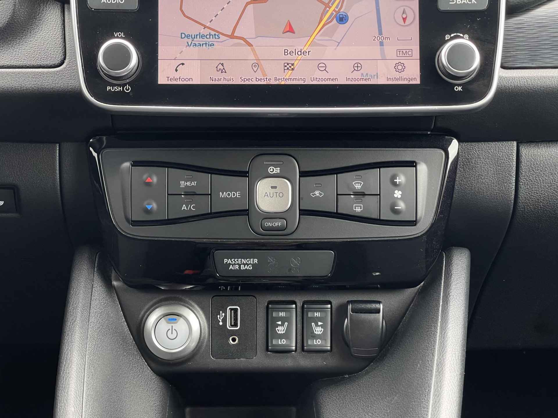 Nissan LEAF N-Connecta 40 kWh *€2.000 SUBSIDIE MOGELIJK!* | Navigatie | 360° Camera | Two-Tone Lakkleur | Stuur- + Stoelverwarming | Adapt. Cruise Control | Rijklaarprijs! - 18/27