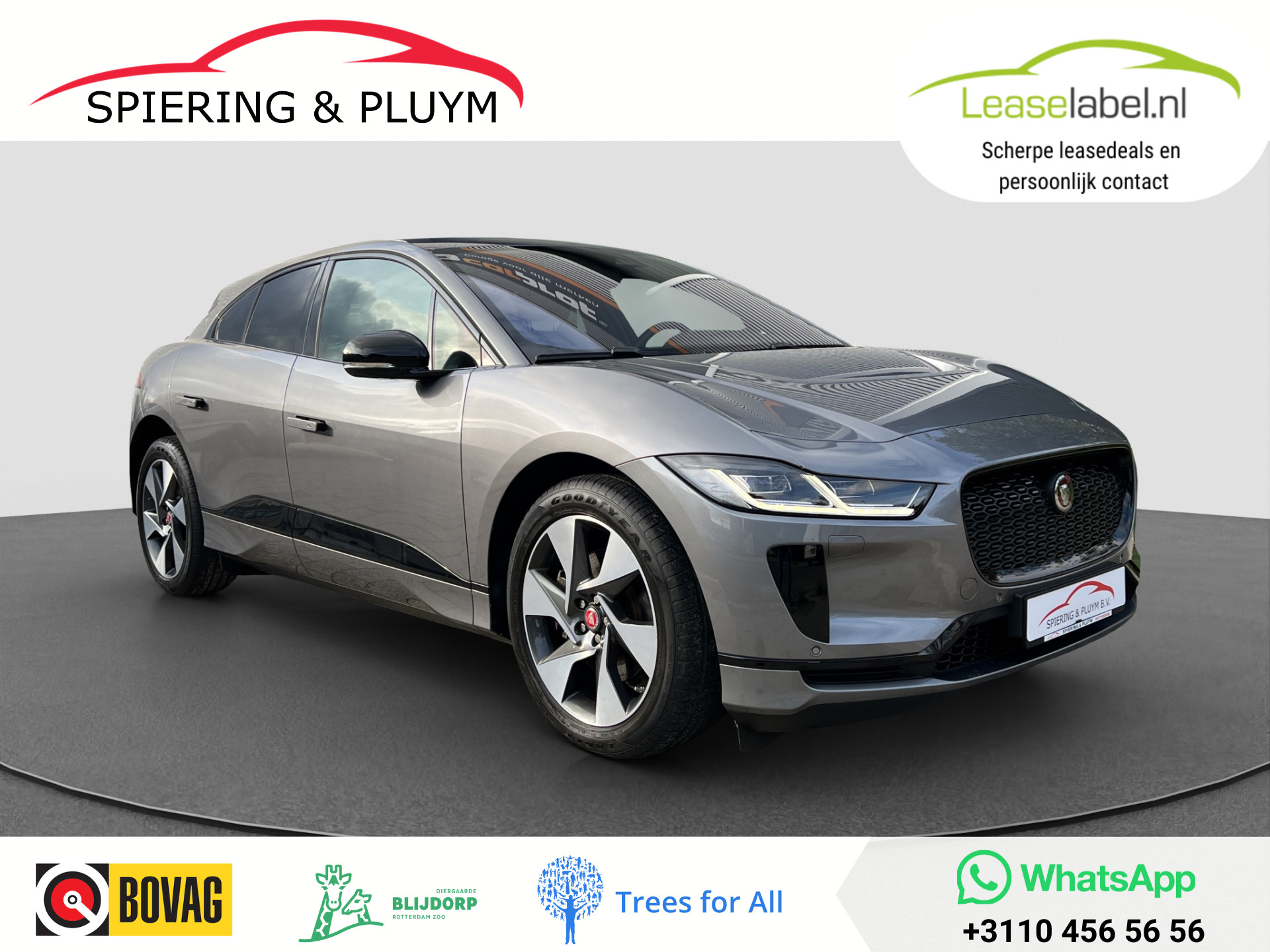 Jaguar I-PACE EV400 S 90 kWh | Black Pack | Luchtvering | Dodehoek Det. | Winter pack