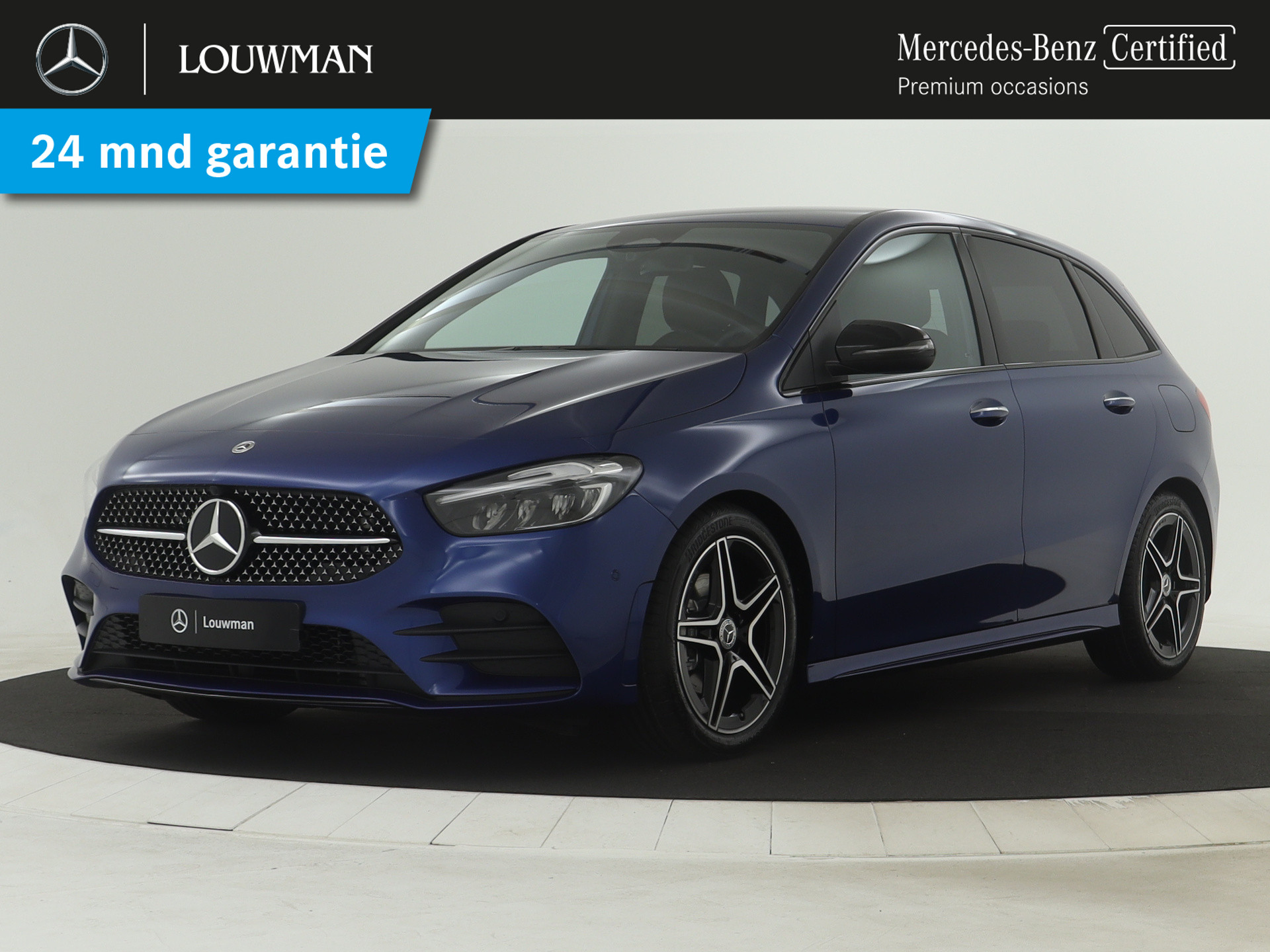 Mercedes-Benz B-Klasse 180 AMG Line | Nightpakket | Premium pakket | GUARD 360° Voertuigbescherming Plus | Parkeerpakket met achteruitrijcamera | Inclusief 24 maanden MB Certified garantie voor Europa.