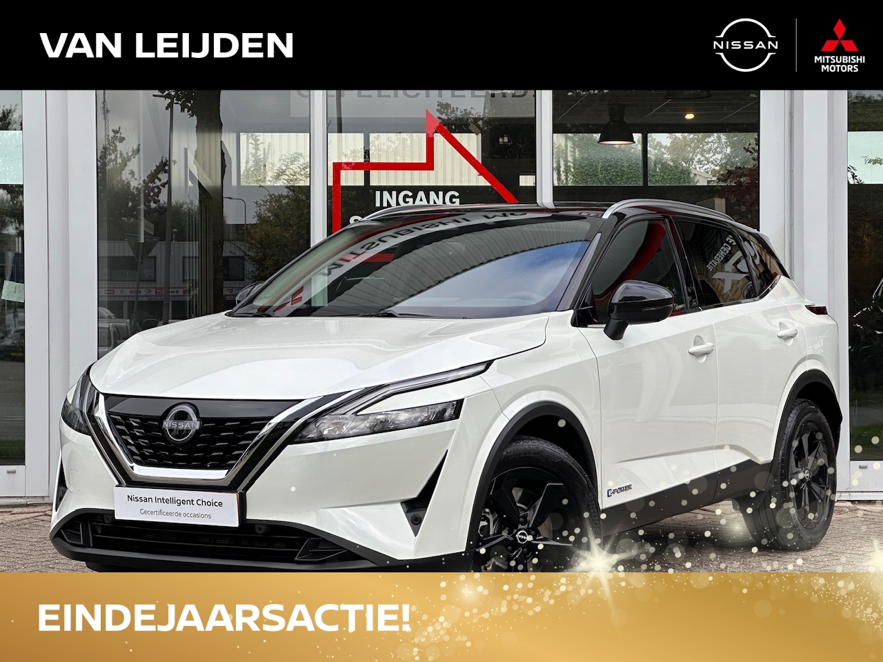 NISSAN Qashqai E-power 190pk Black Edition | Navigatie | Cold Pack | Panoramadak | App Connect | Keyless