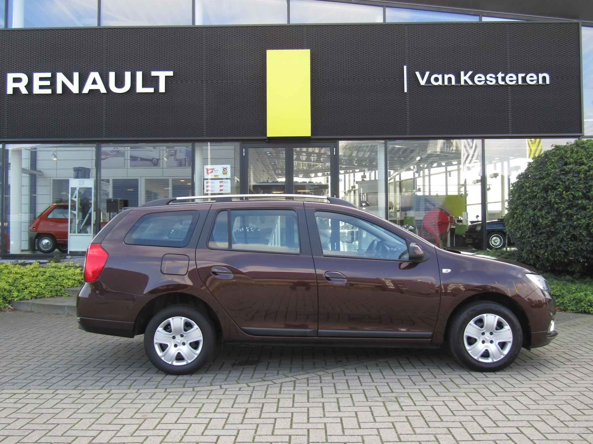 DACIA Logan Mcv 0.9 Tce 90pk Bi-Fuel Lauréate / Navigatie / Cruise-Control / Compleet dealer O.H. - 3/22