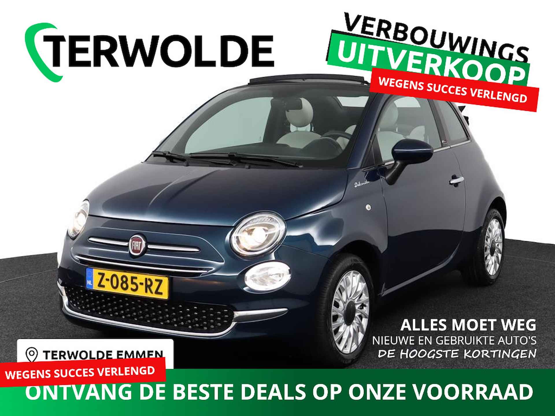 Fiat 500C BOVAG 40-Puntencheck