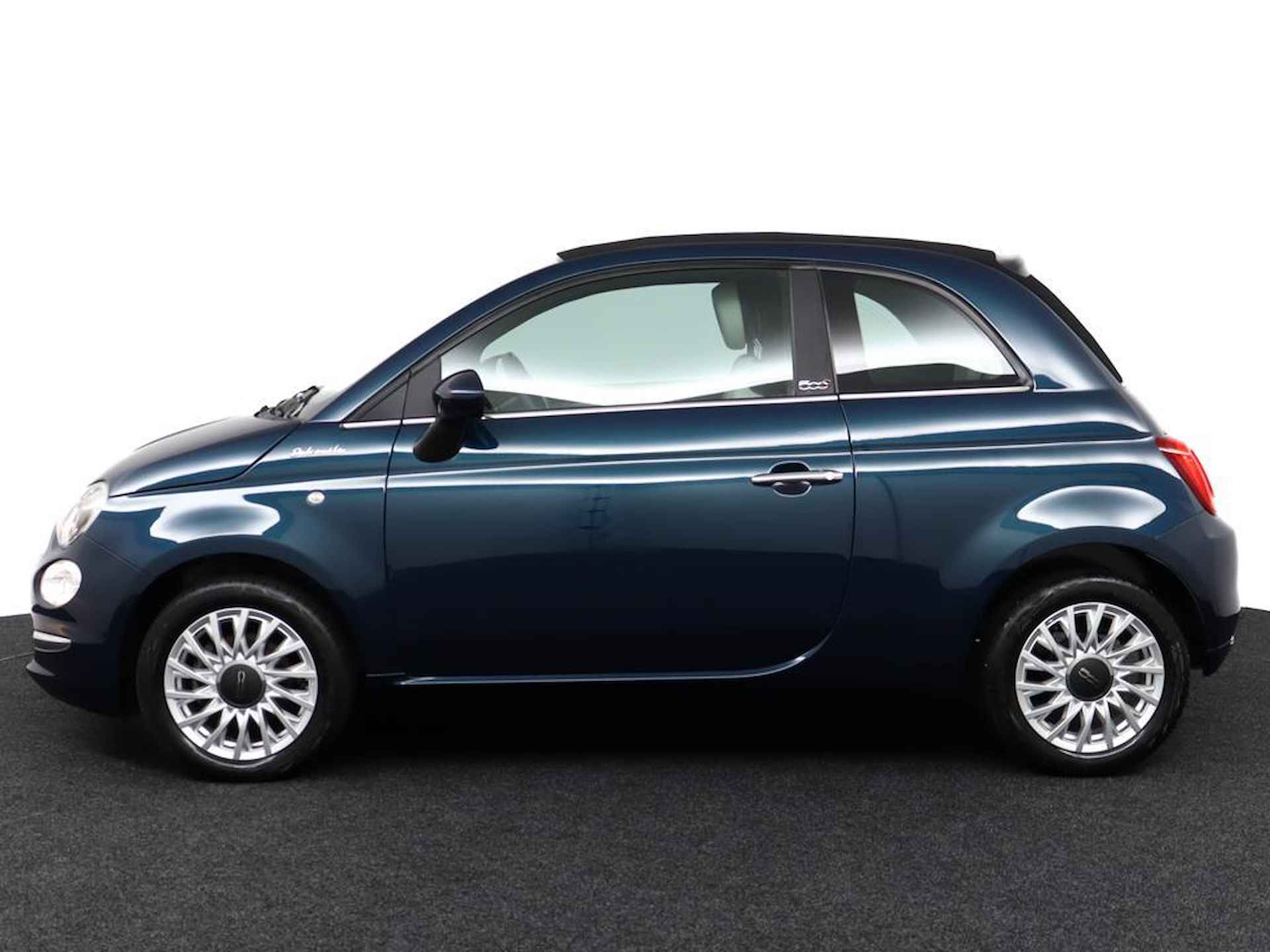 Fiat 500 C 1.0 Hybrid CABRIO Dolcevita | Elektrisch dak | Lederen bekleding | U-Connect Apple Carplay / Android auto NAVI | Climate Control | Cruise Control - 11/58