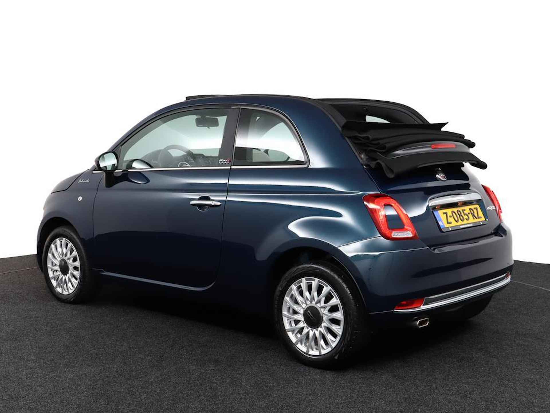 Fiat 500 C 1.0 Hybrid CABRIO Dolcevita | Elektrisch dak | Lederen bekleding | U-Connect Apple Carplay / Android auto NAVI | Climate Control | Cruise Control - 13/58